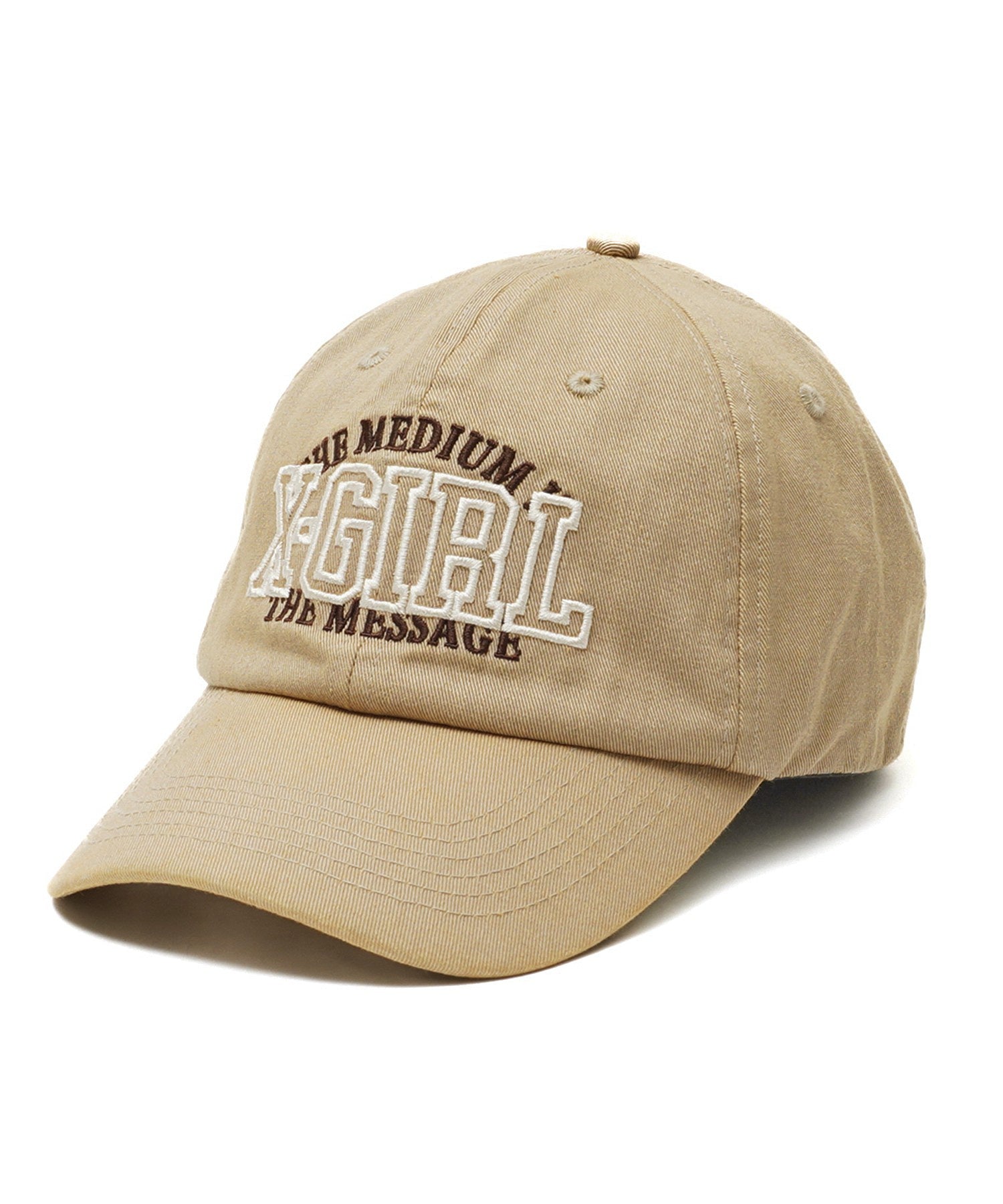COLLEGE LOGO PIGMENT 6PANEL CAP