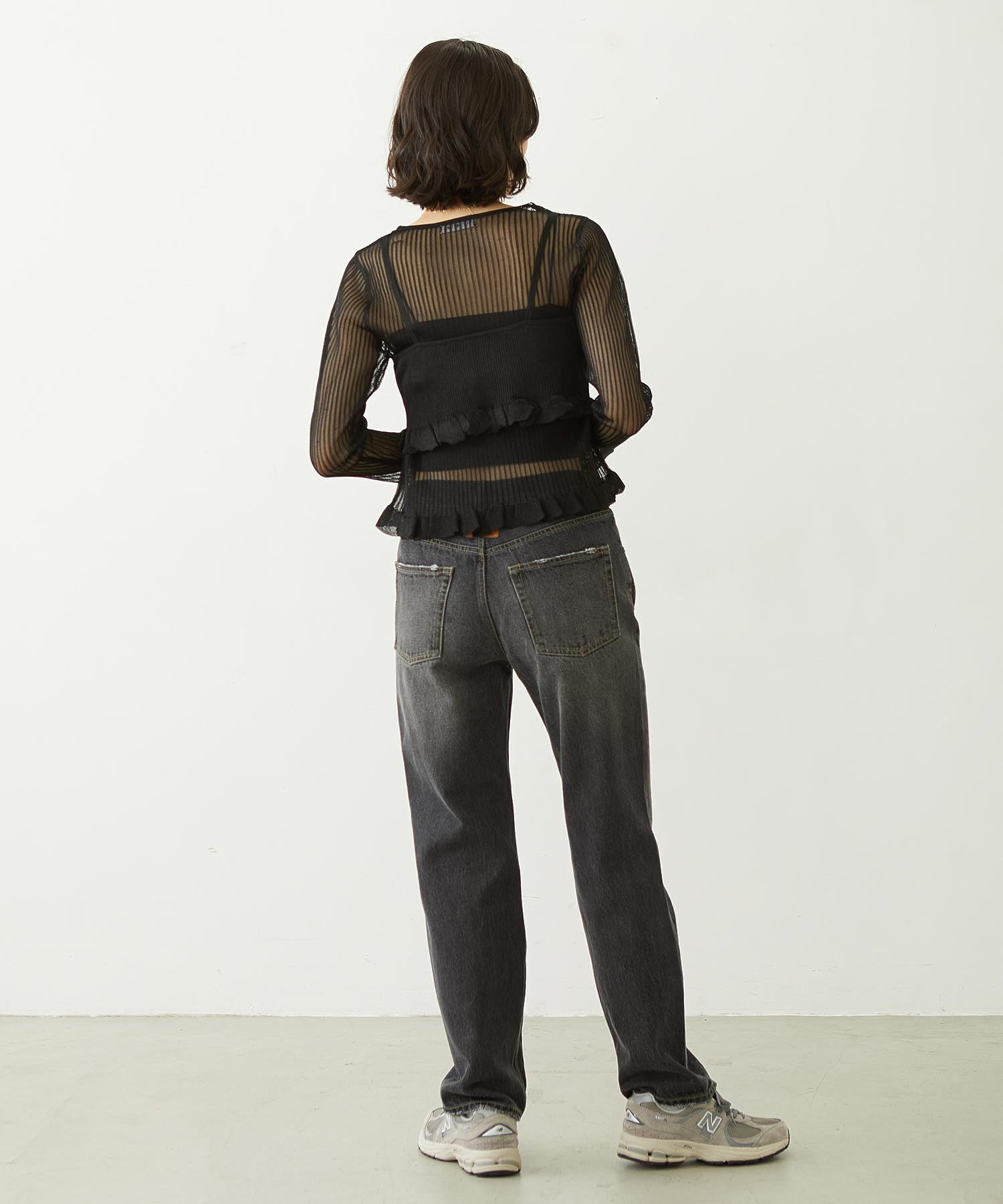 2-PIECE SHEER CARDIGAN