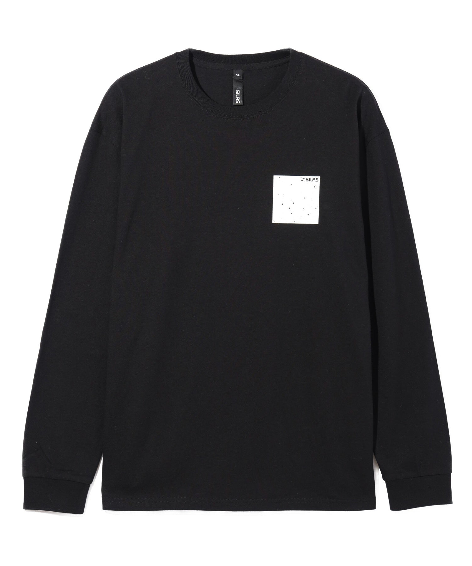 SPUTTERING SQUARE LOGO PRINT L/S TEE