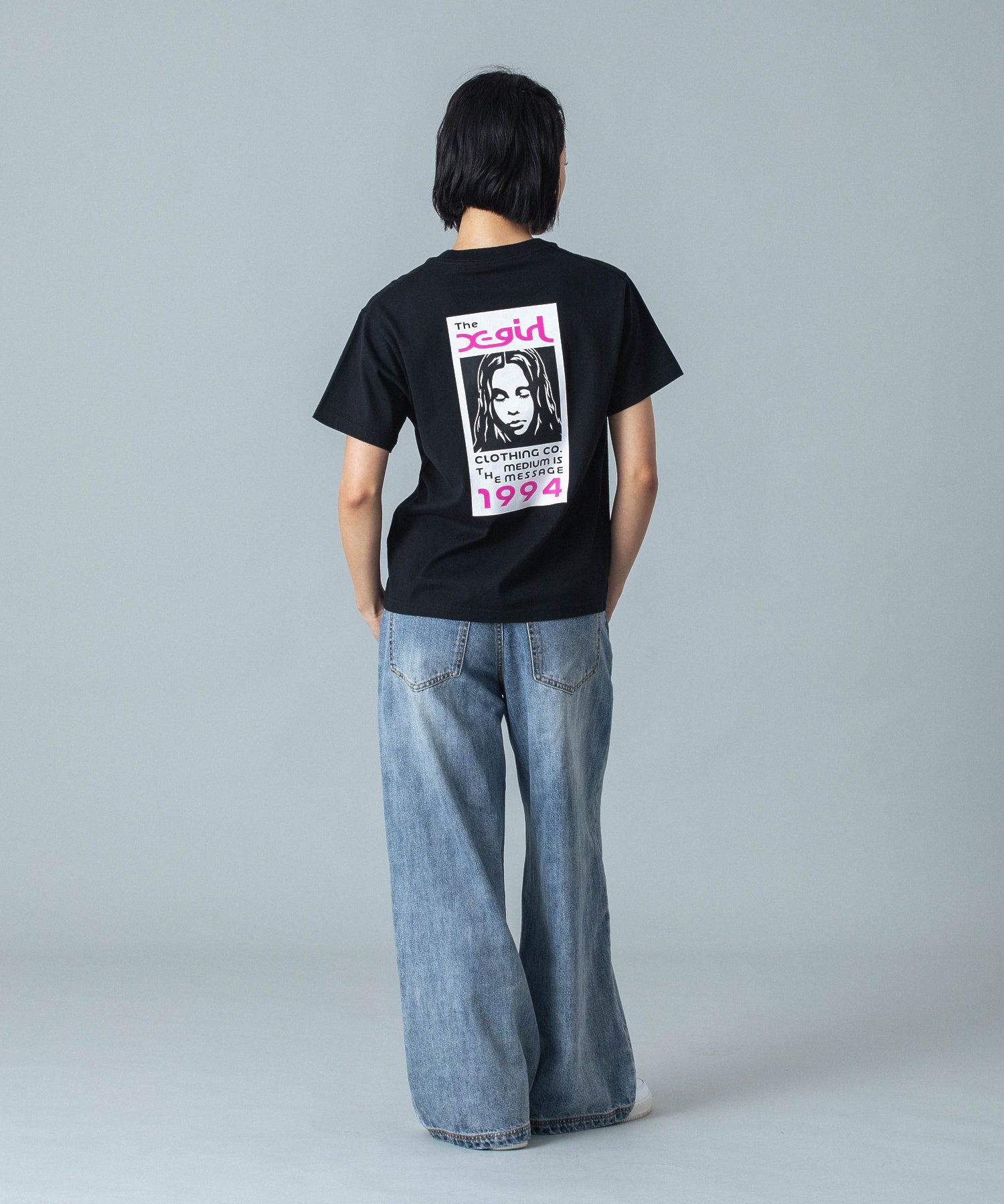 WAIST ADJUST DENIM PANTS