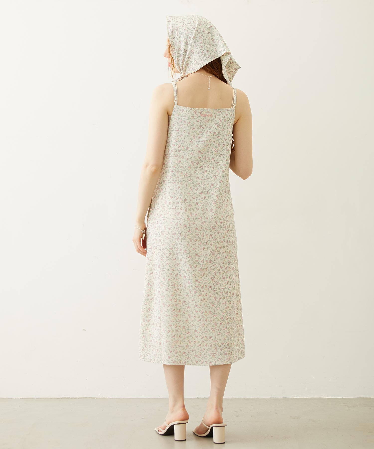 FLORAL CAMISOLE DRESS