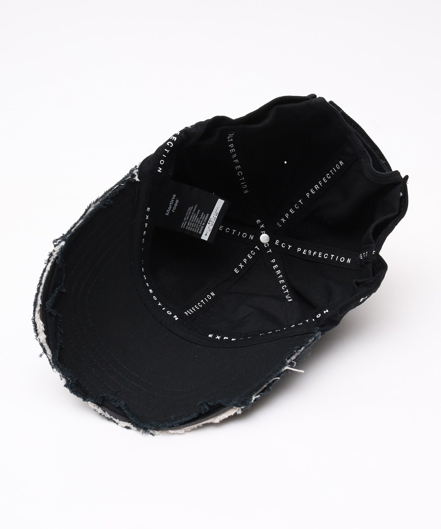 MARTINE ROSE/マーティン ローズ/ROLL BACK CAP 1168WP13000