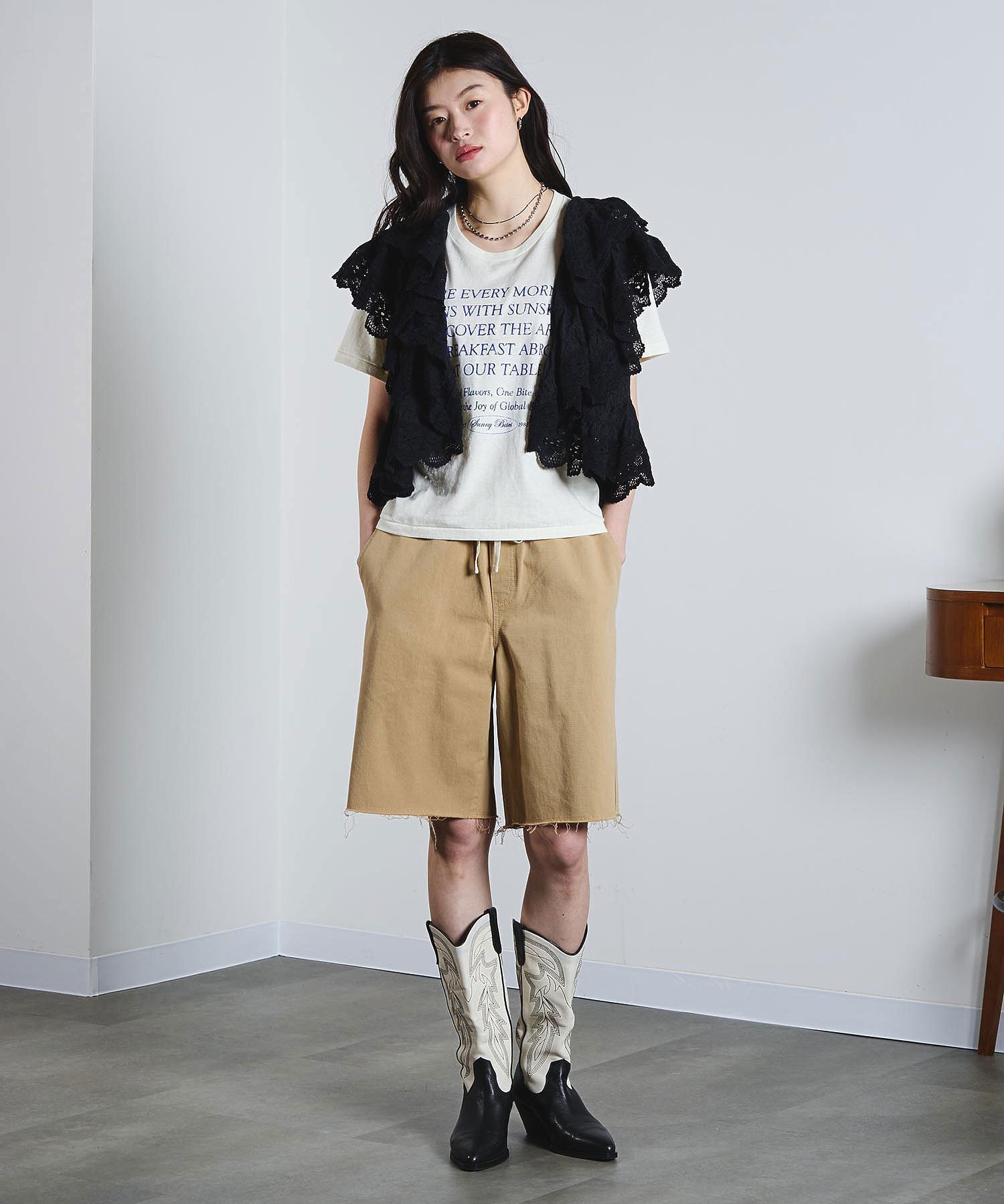 model:171cm 着用サイズ:ONE SIZE