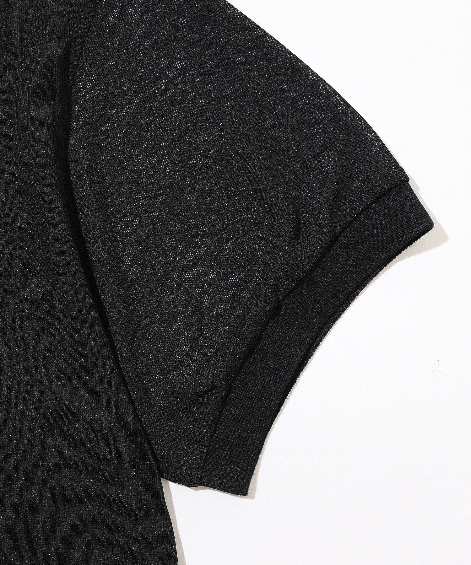 SHEER POLO TOP
