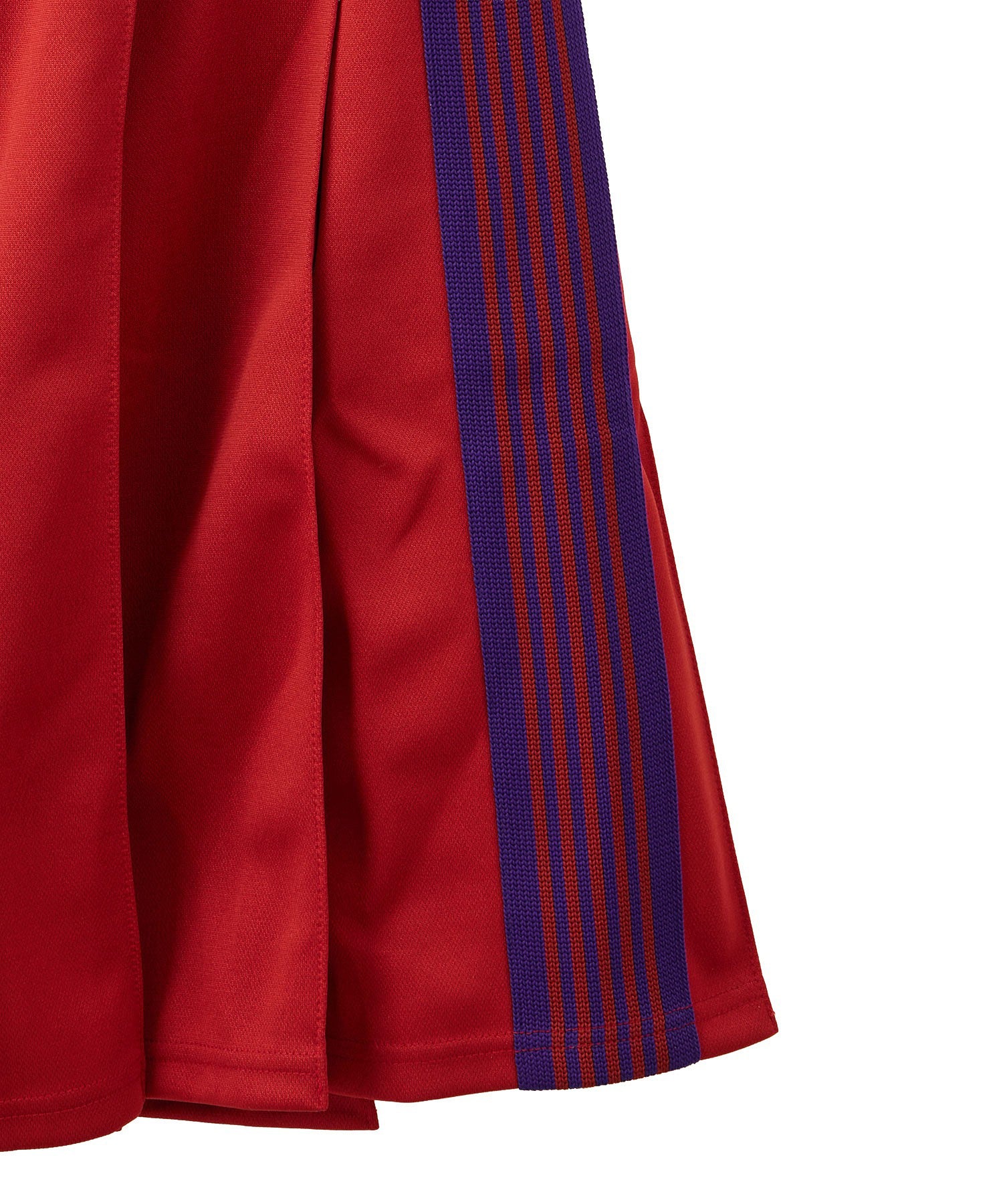NEEDLES/PLEATED TRACK SKIRT - POLY SMOOTH
