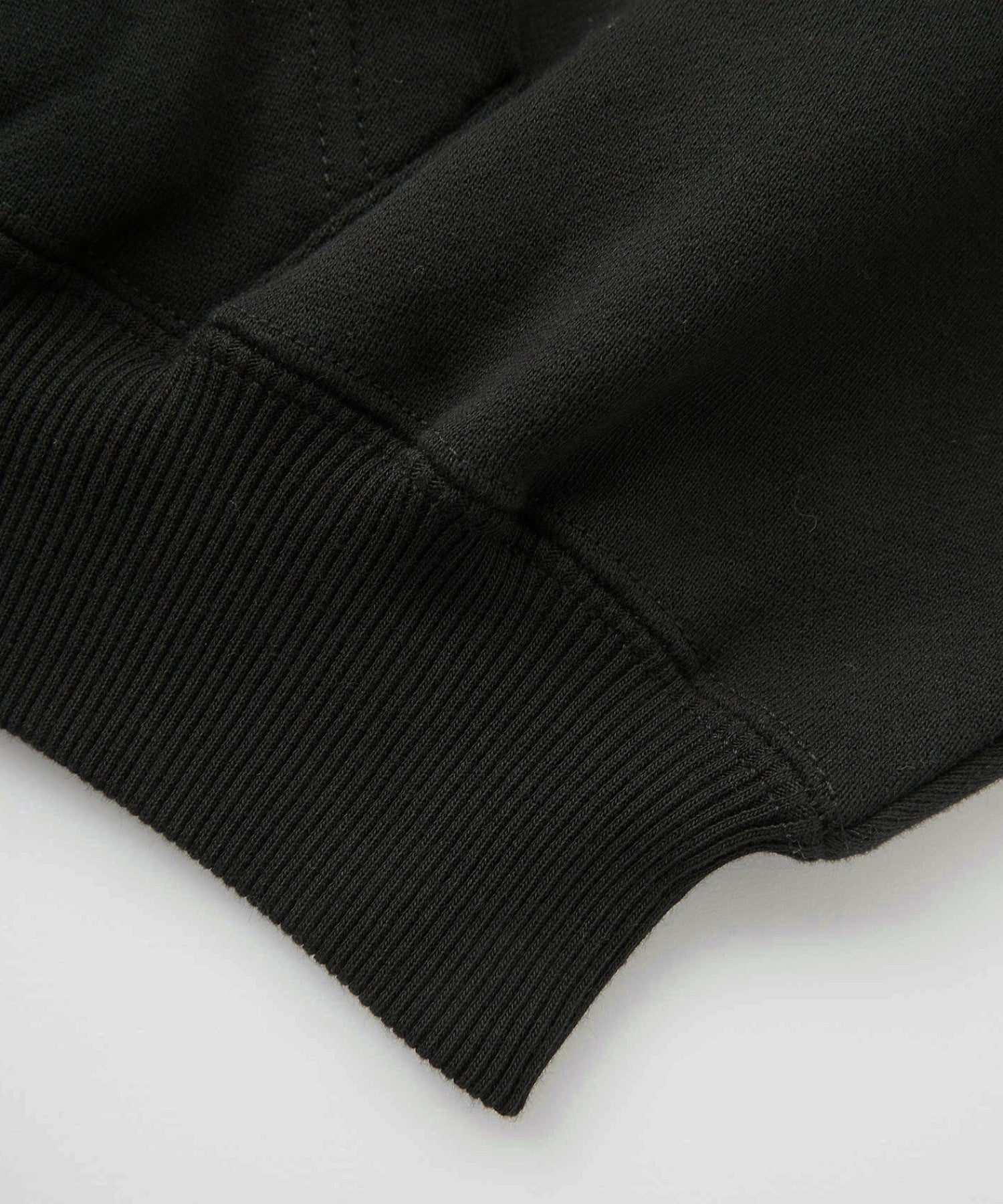 STUDDED ZIP UP SWEAT HOODIE