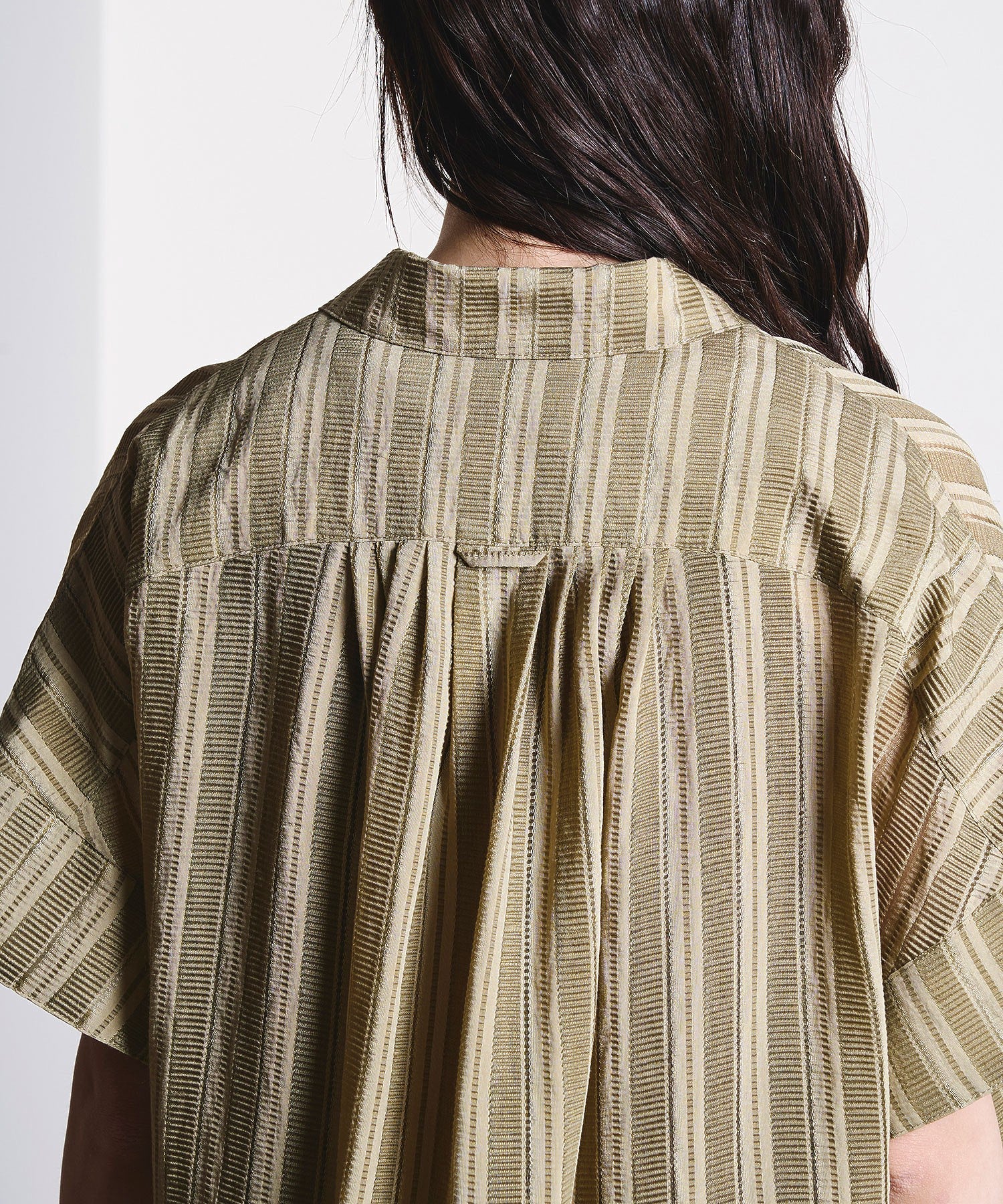 GENE HEAVENS/TIERED HEM S/S SHIRT