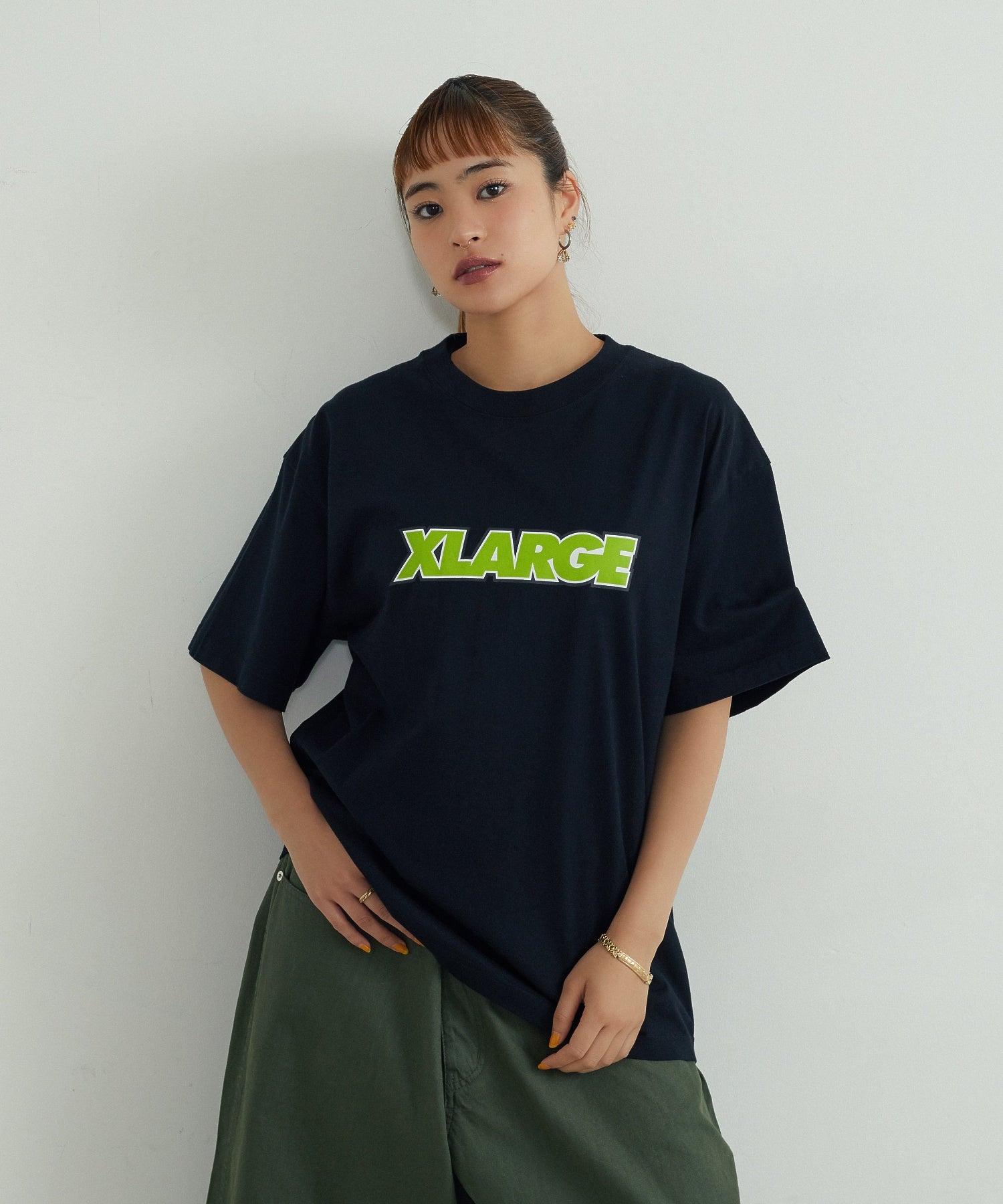 MODEL身長：165cm / 着用サイズ：Lサイズ