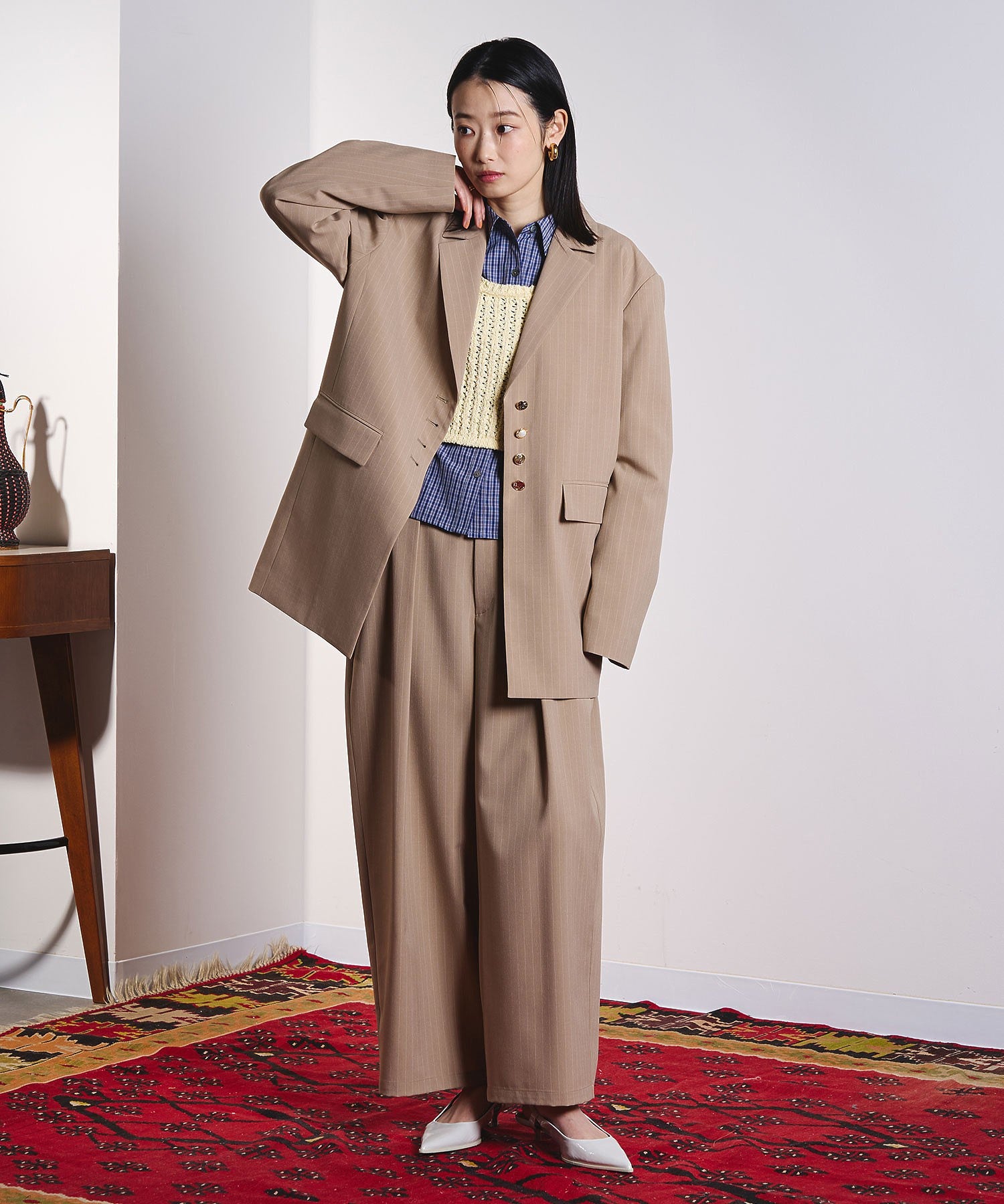 model:169cm 着用サイズ:S