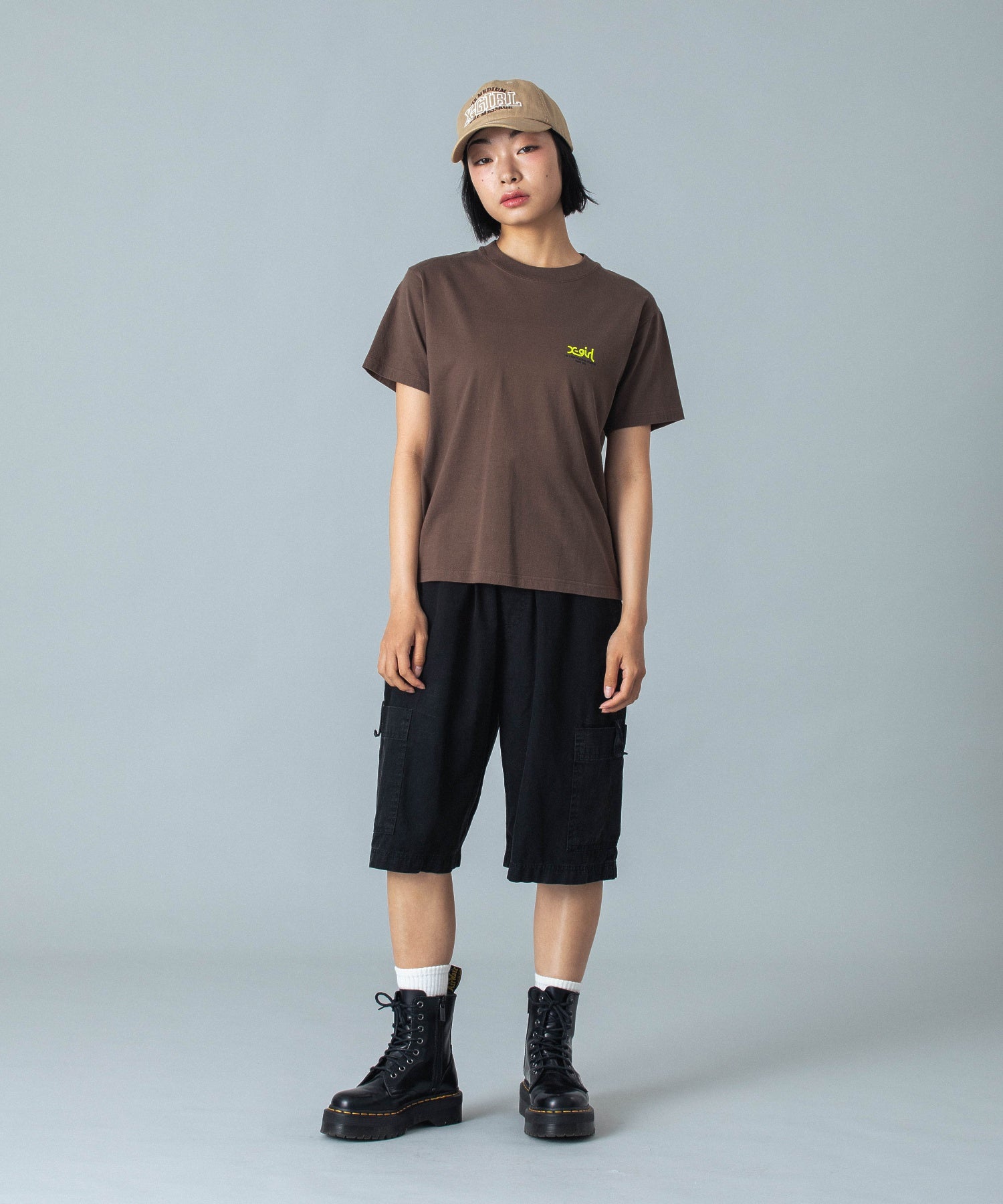 FADED FACE EASY HALF PANTS