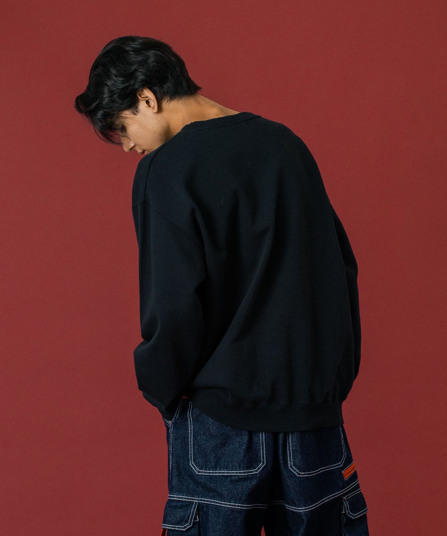 CHENILLE LOGO CREWNECK SWEATSHIRT