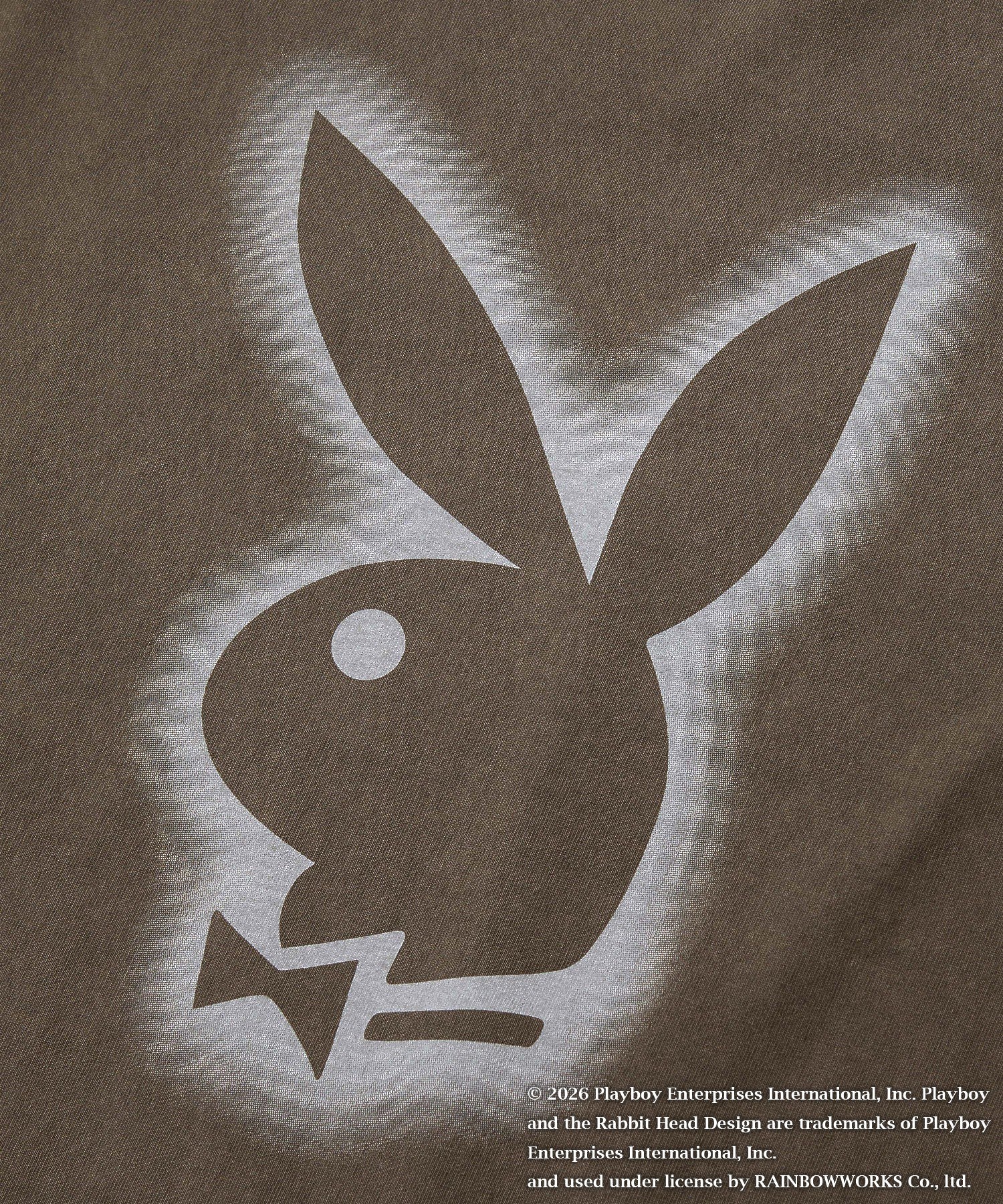 PLAYBOY × X-girl FADED S/S TEE