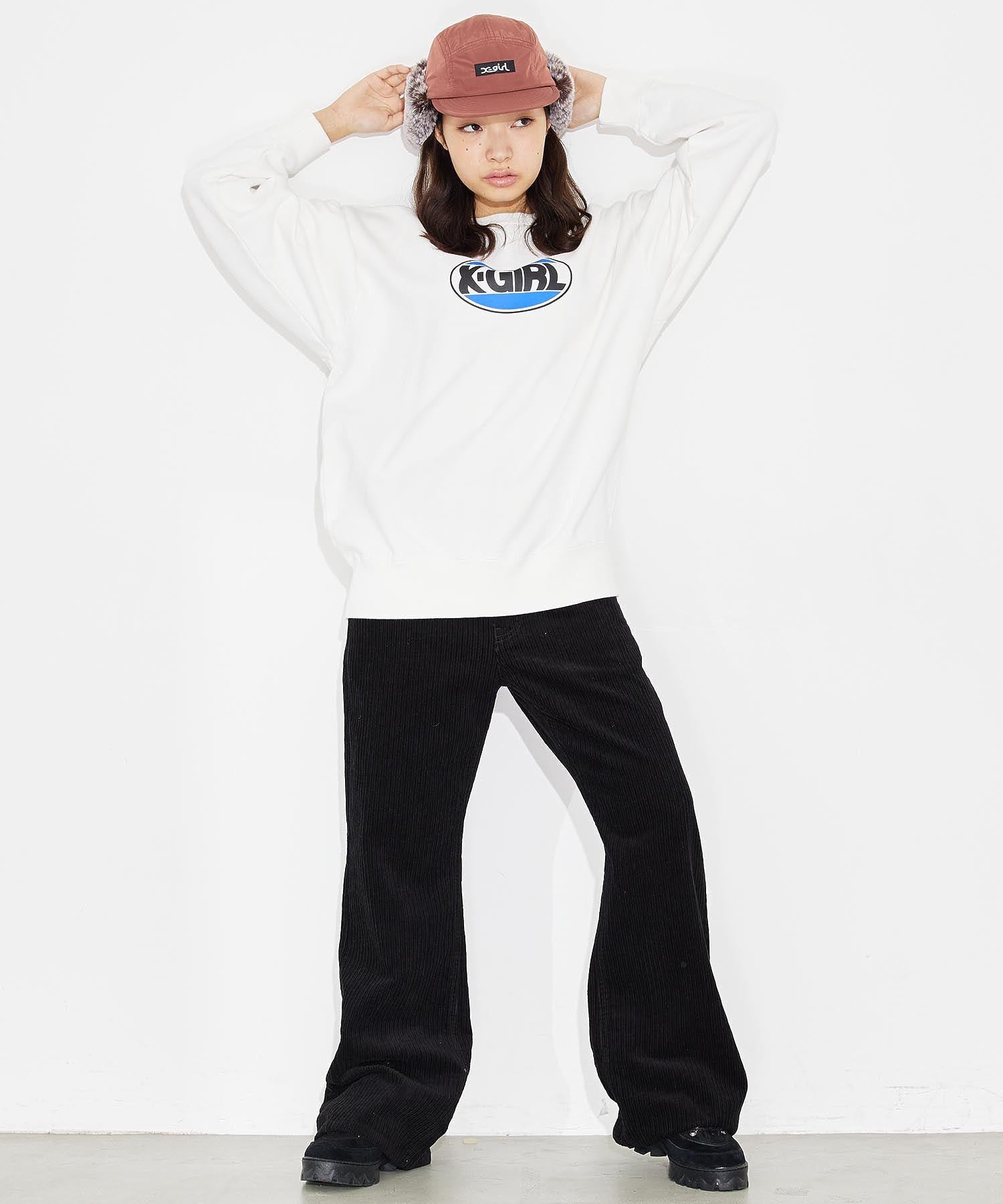 model:富樫かなえ H:161cm 着用サイズ:M