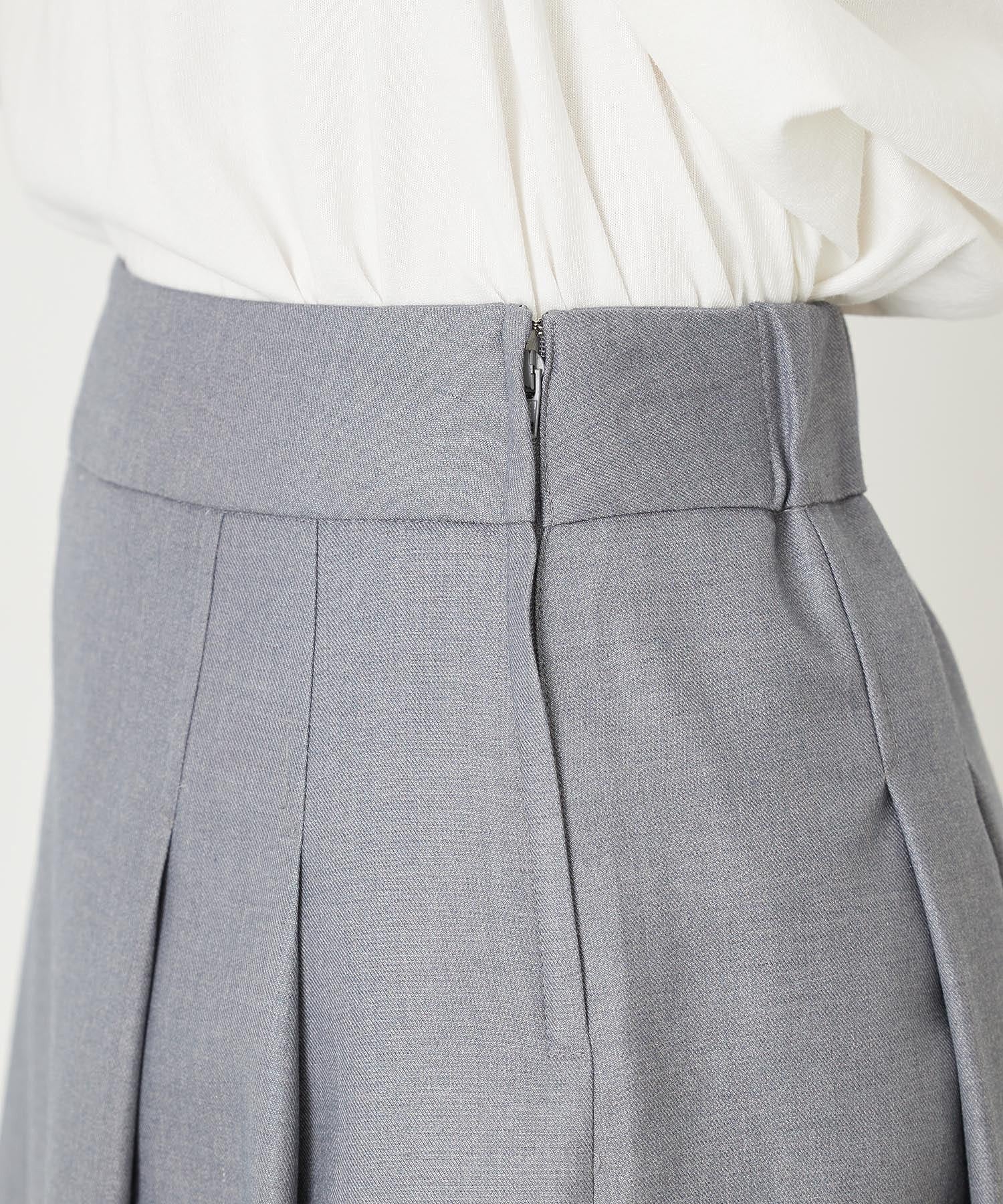 BOX PLEAT MINI SKIRT MILKFED.