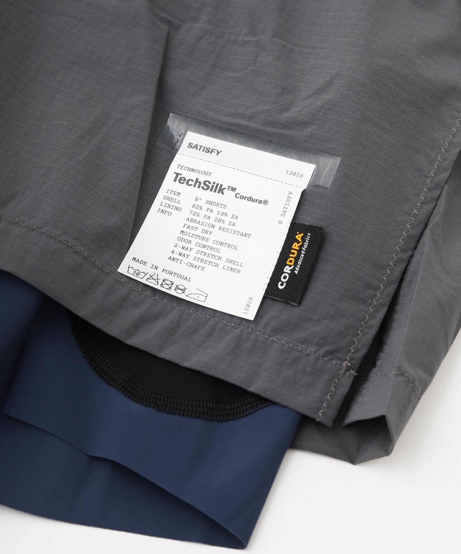 SATISFY/サティスファイ/TechSilk Cordura 8 Shorts 12028