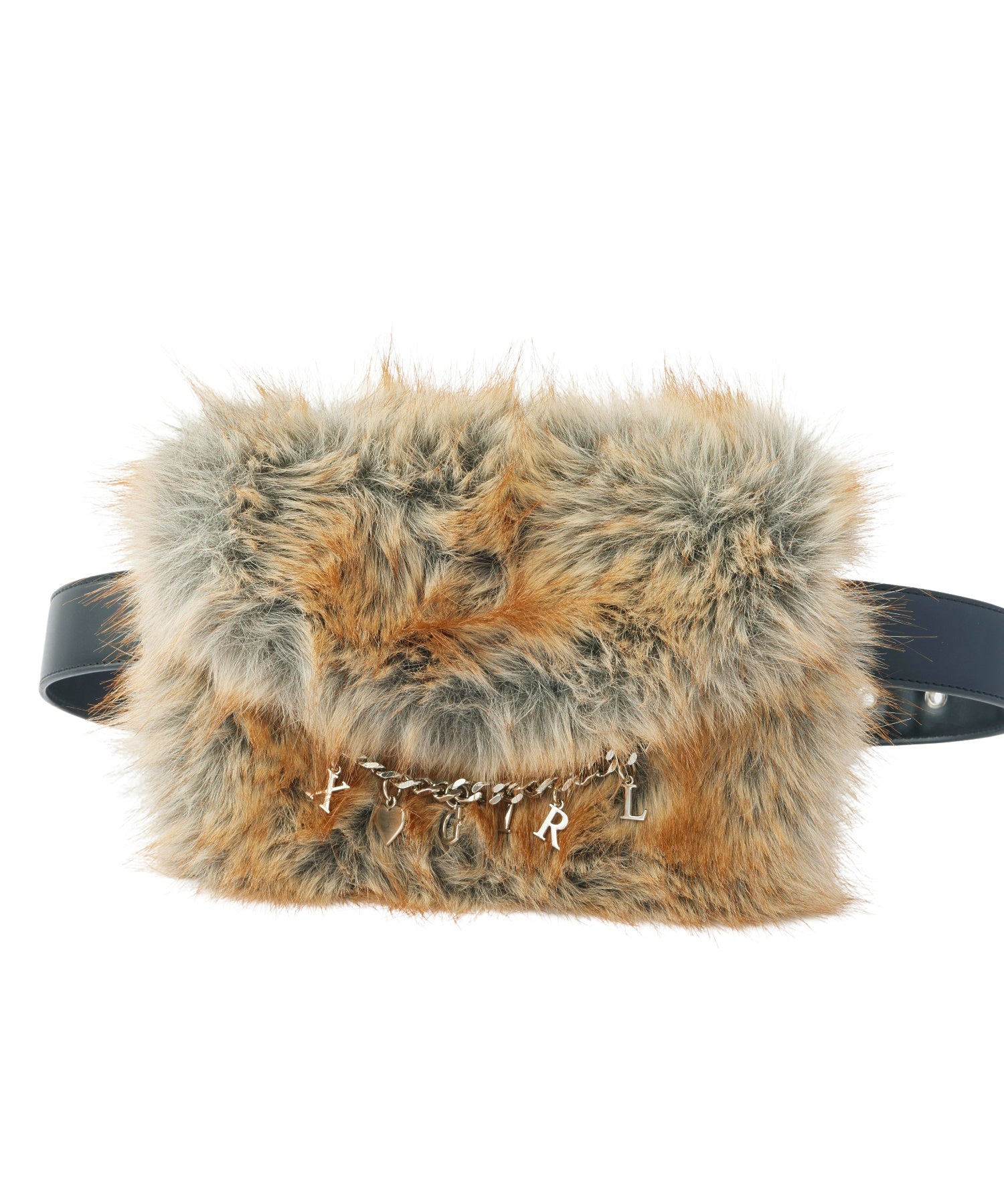 MULTI WAY FAUX FUR POCKET BELT