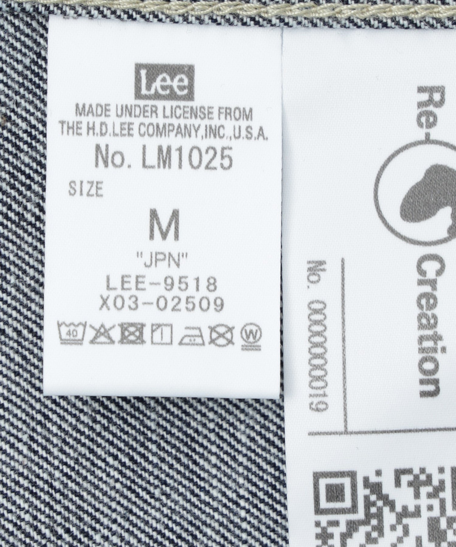 Lee/リー/101 ANNIVERSARY RIDERS 101-JACKET LM1025