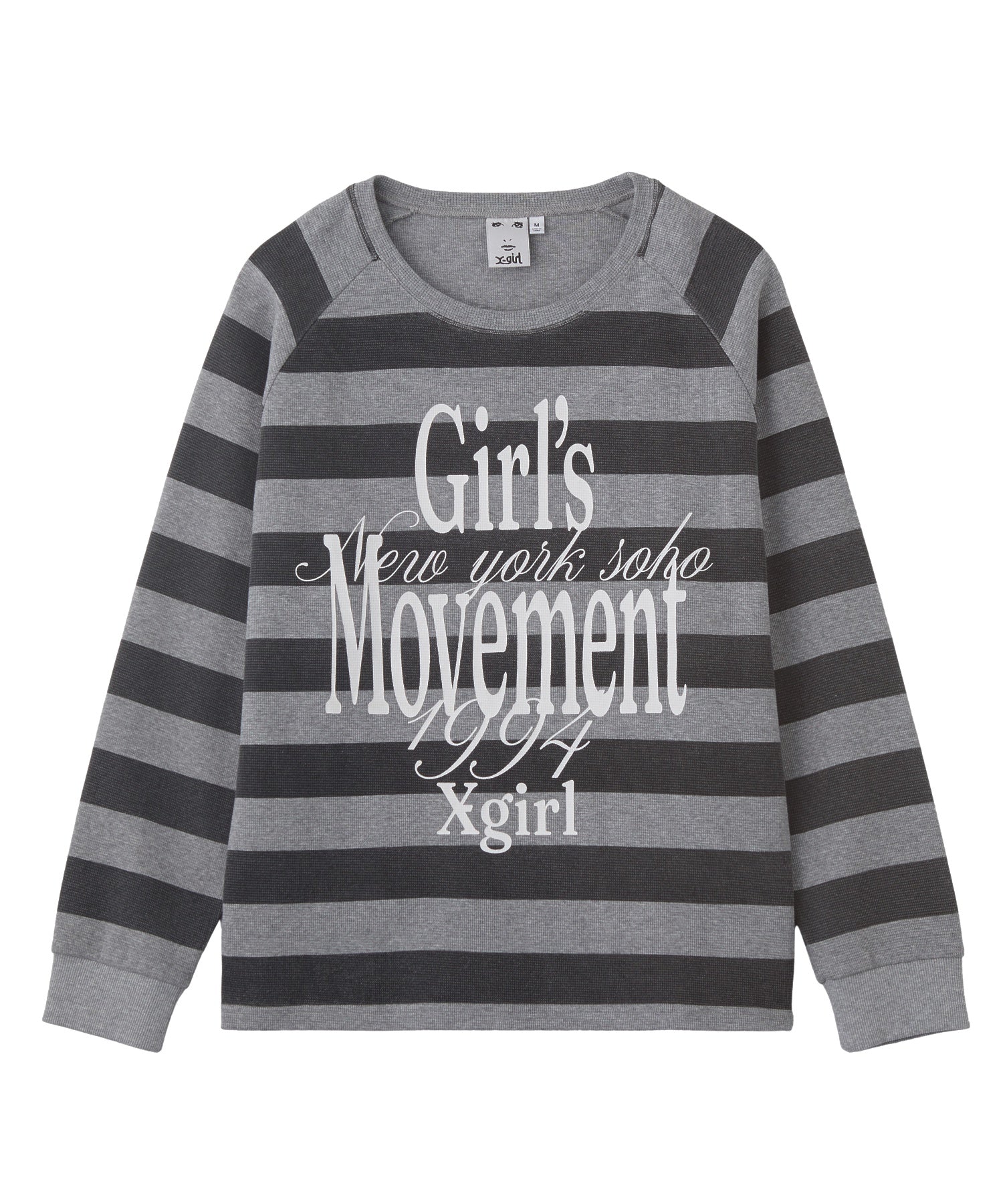 MIXED FONT THERMAL L/S TEE