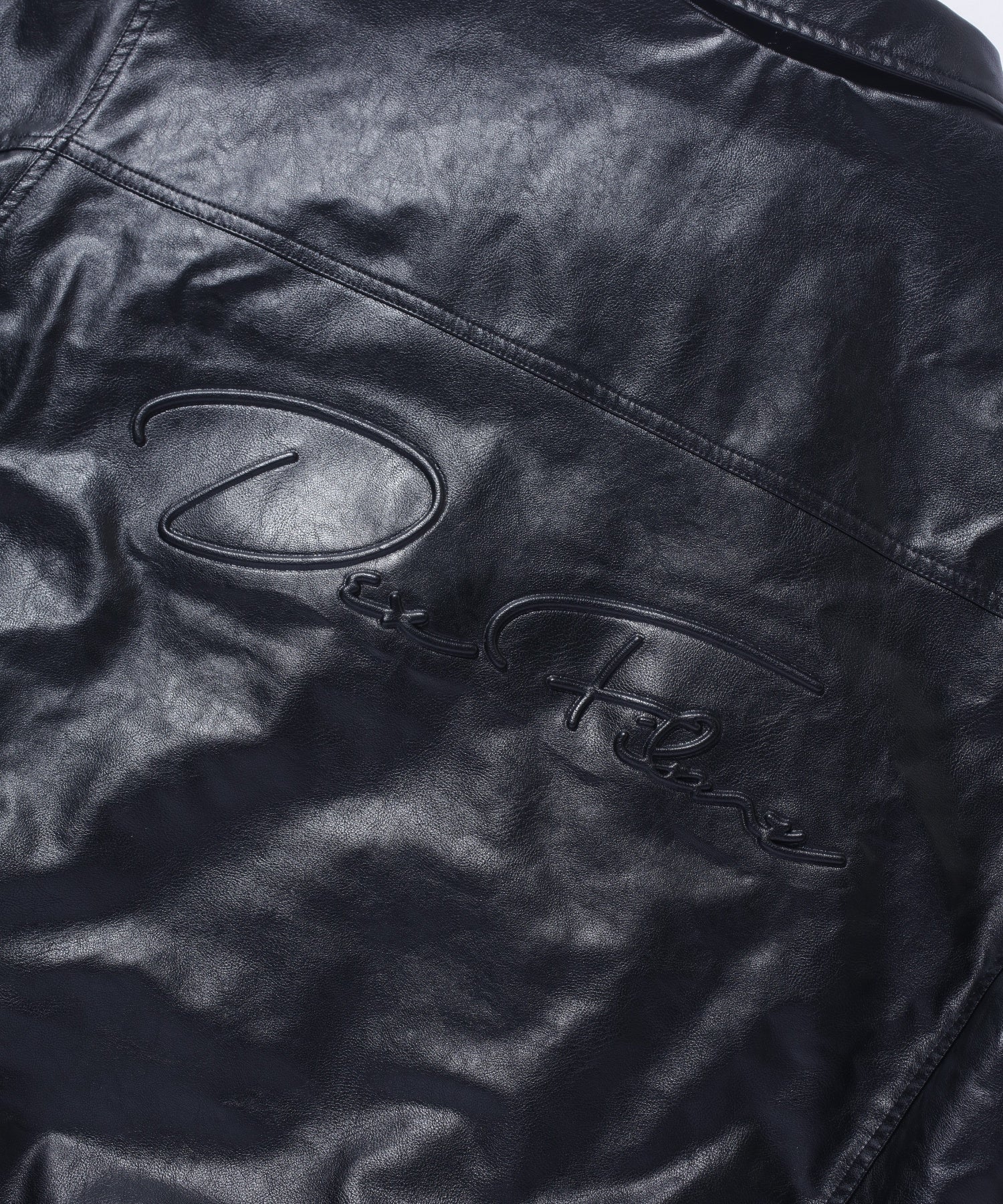 XLARGE×DexFilmz FAUX LEATHER JACKET