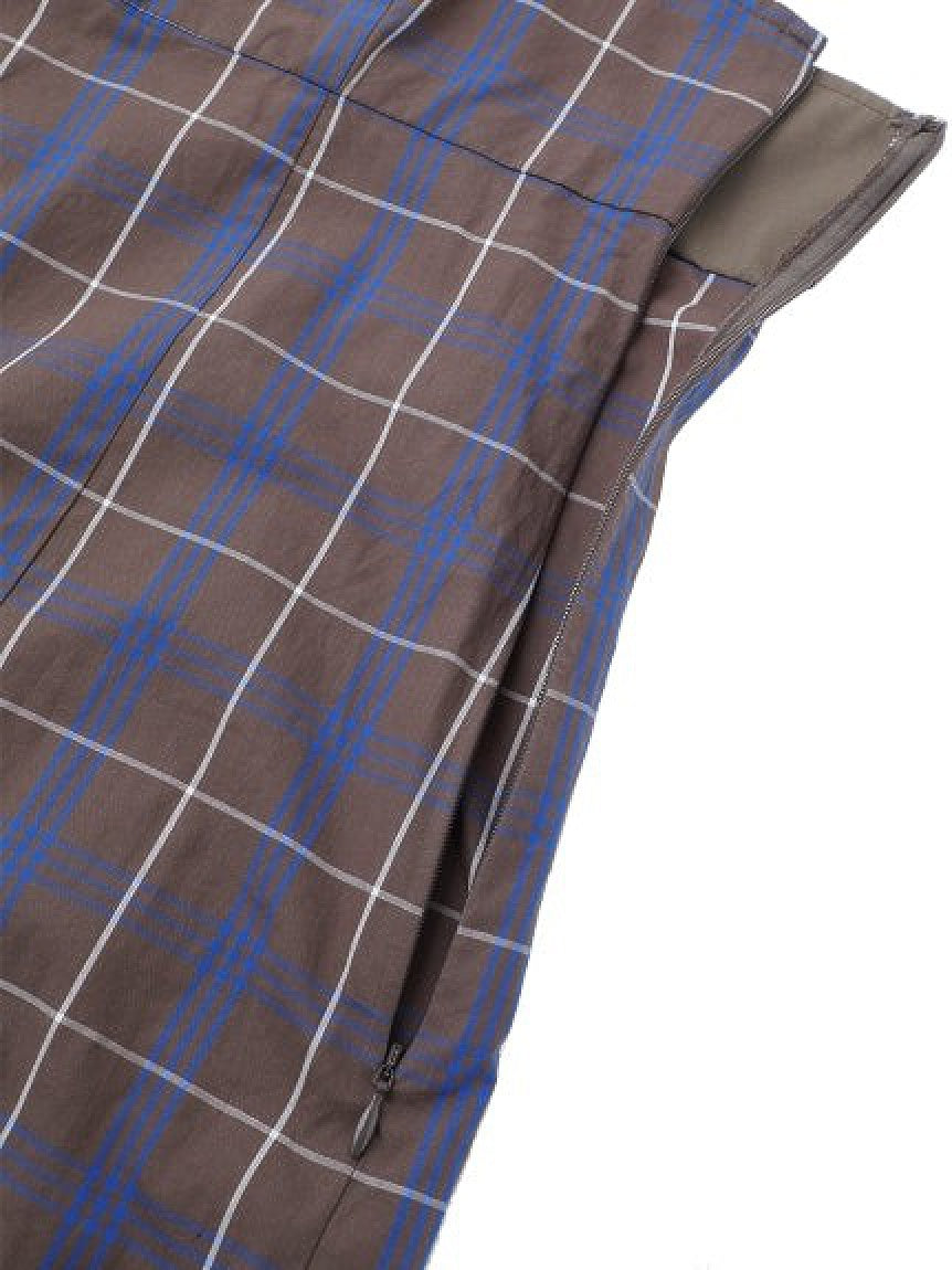PLAID DRESS X-girl