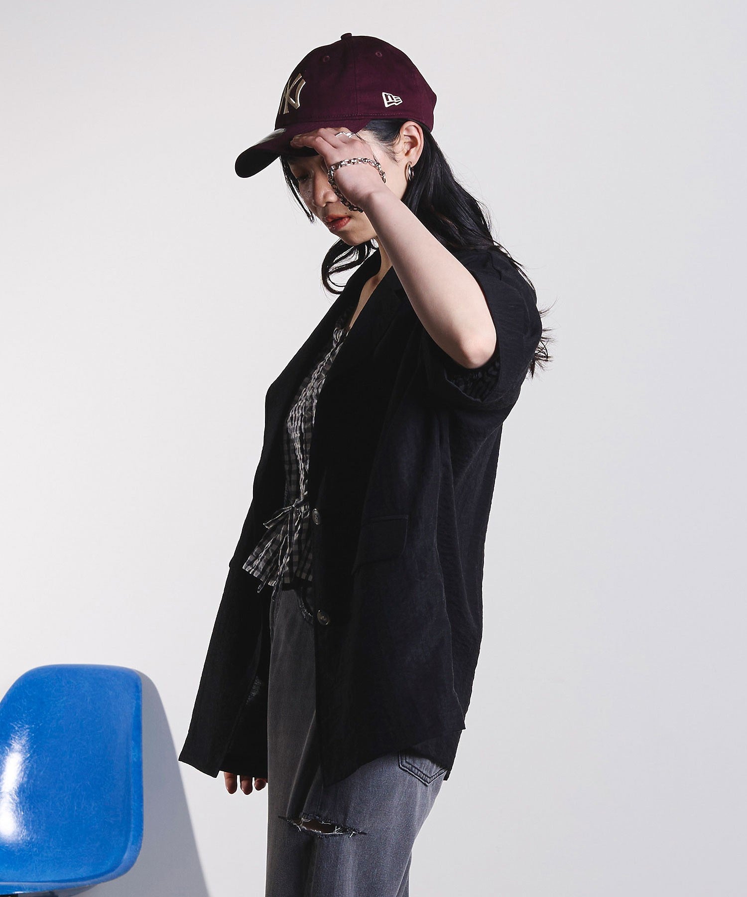 model:165cm 着用サイズ:ONE SIZE