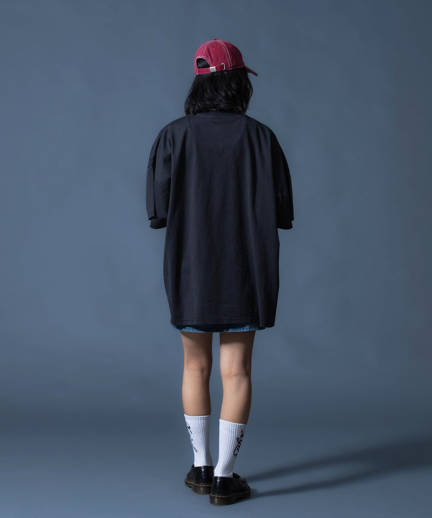 DISTRESSED BIG TEE DRESS