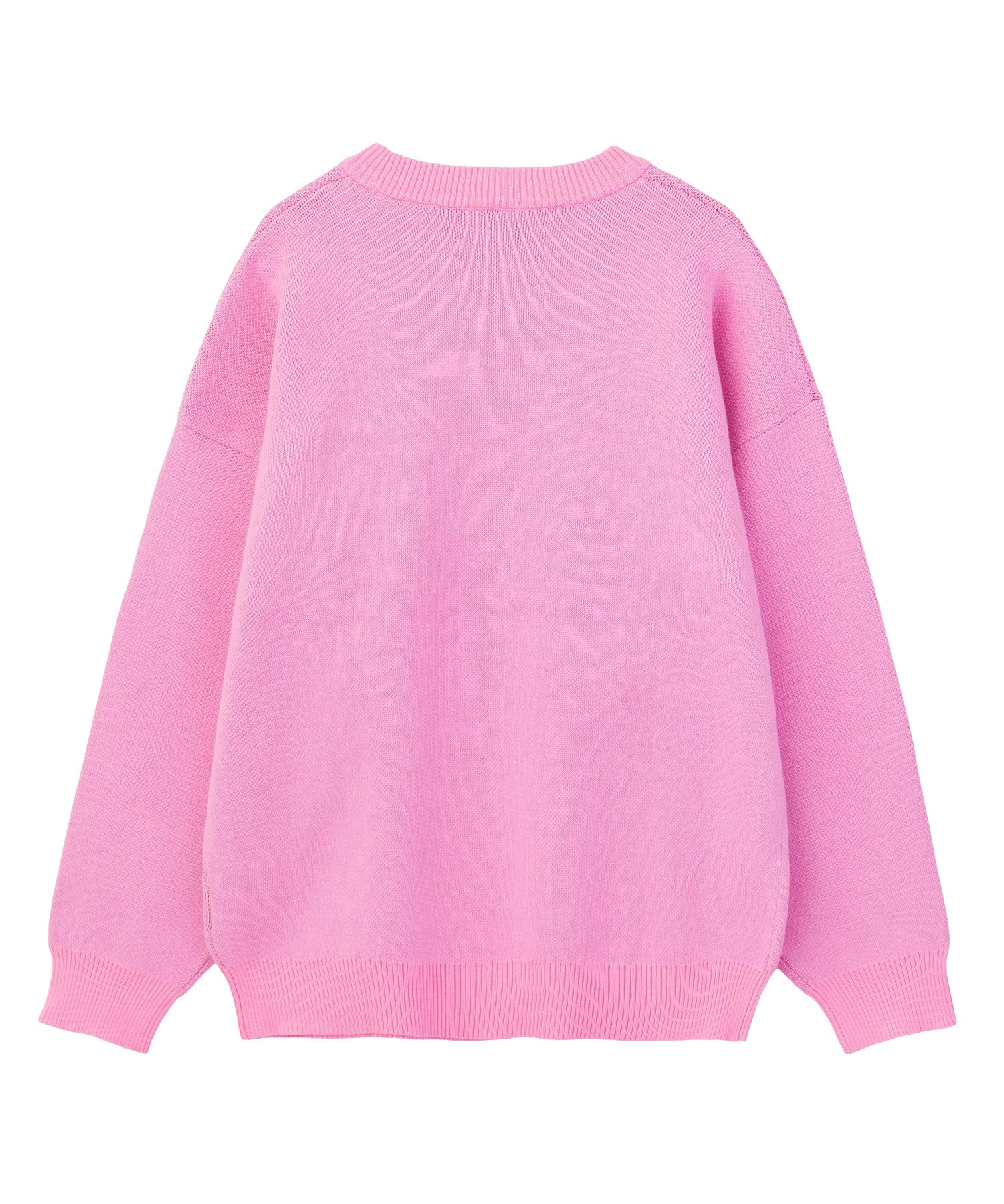 STRAWBERRY AND LOGO JACQUARD KNIT TOP