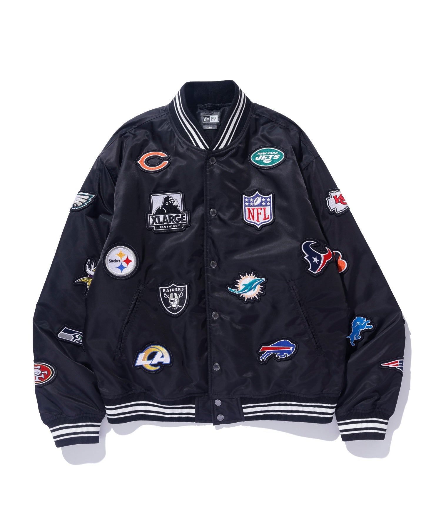 XLARGE×NEW ERA×NFL VARSITY JACKET