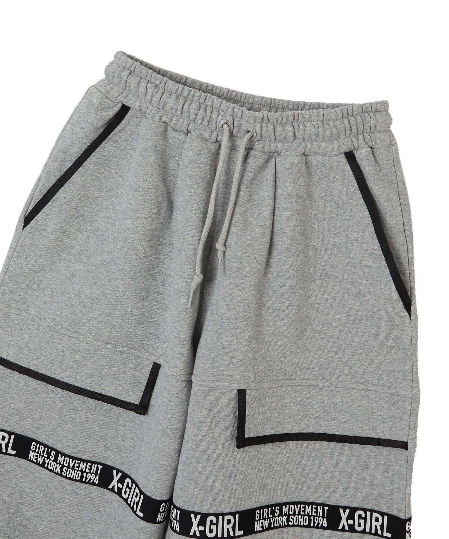 X-girl LOGO TAPE SWEATPANTS