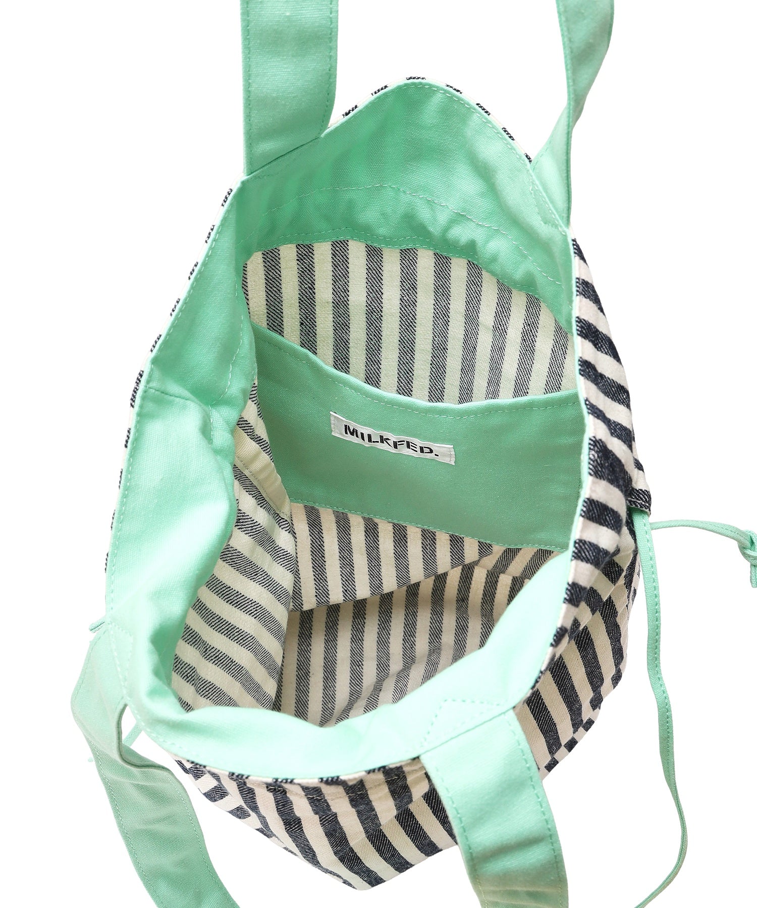STRIPED TOTE BAG
