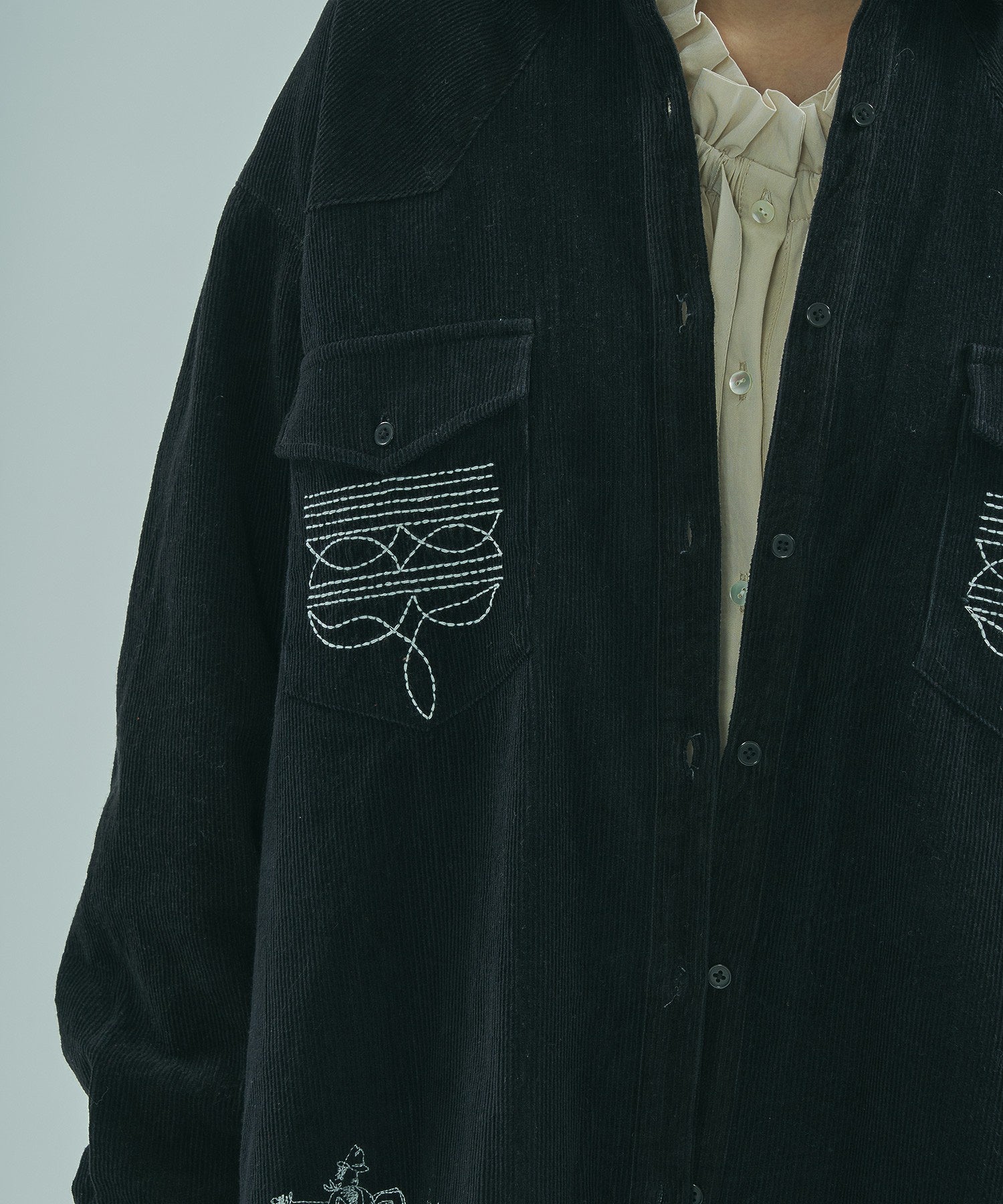 【ROSE BUD別注】INDIA IS BEUATIFUL/WESTERN SHIRTS JACKET
