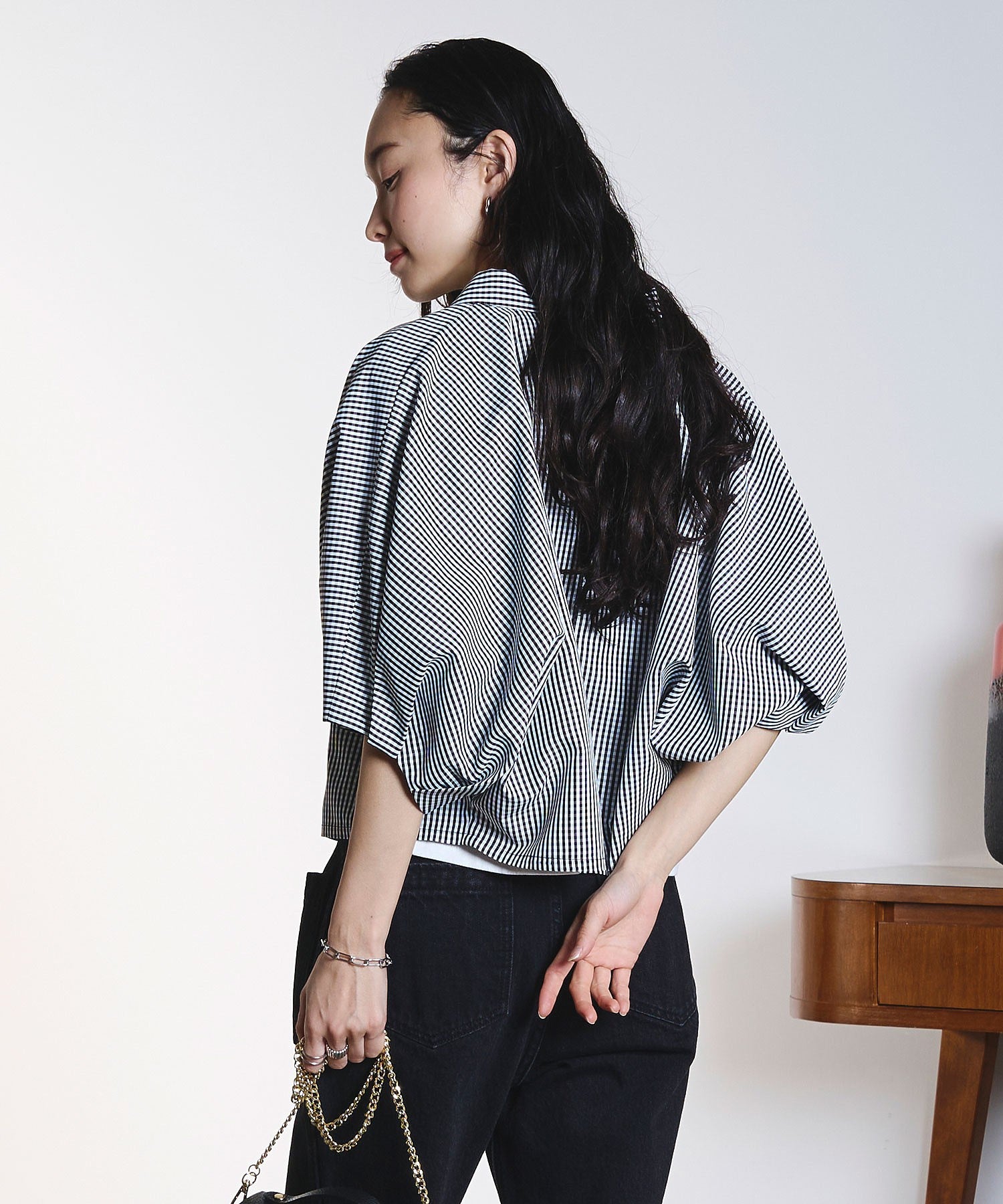 model:161cm 着用サイズ:ONE SIZE