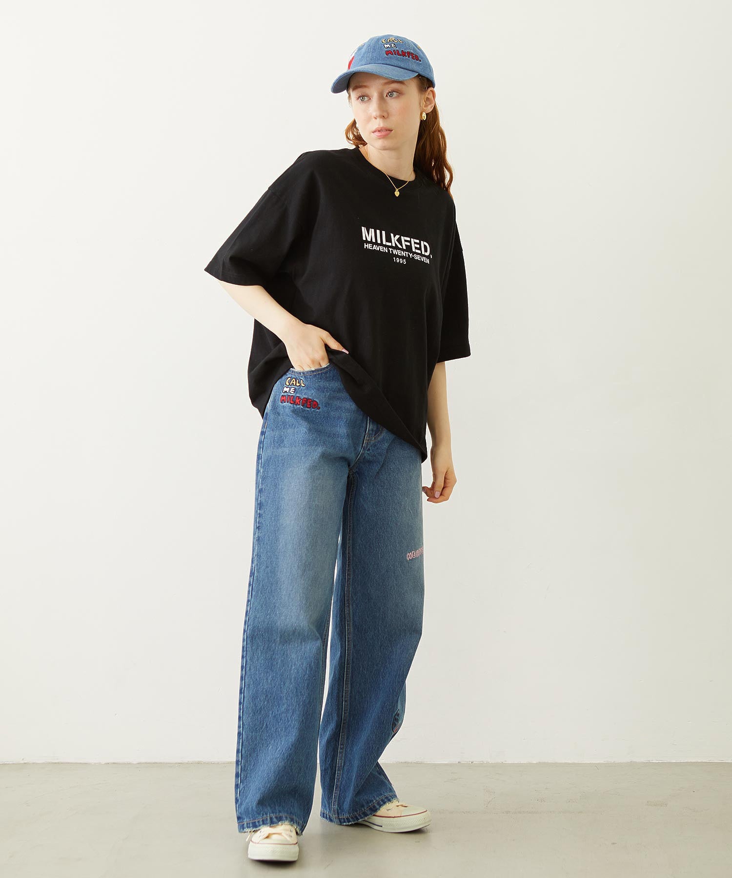 DOODLE EMBROIDERY CAP