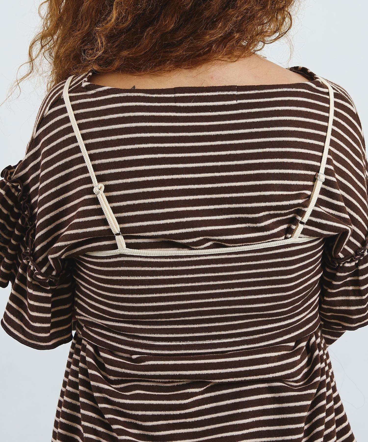 mag.by c/STRIPE BUSTIER