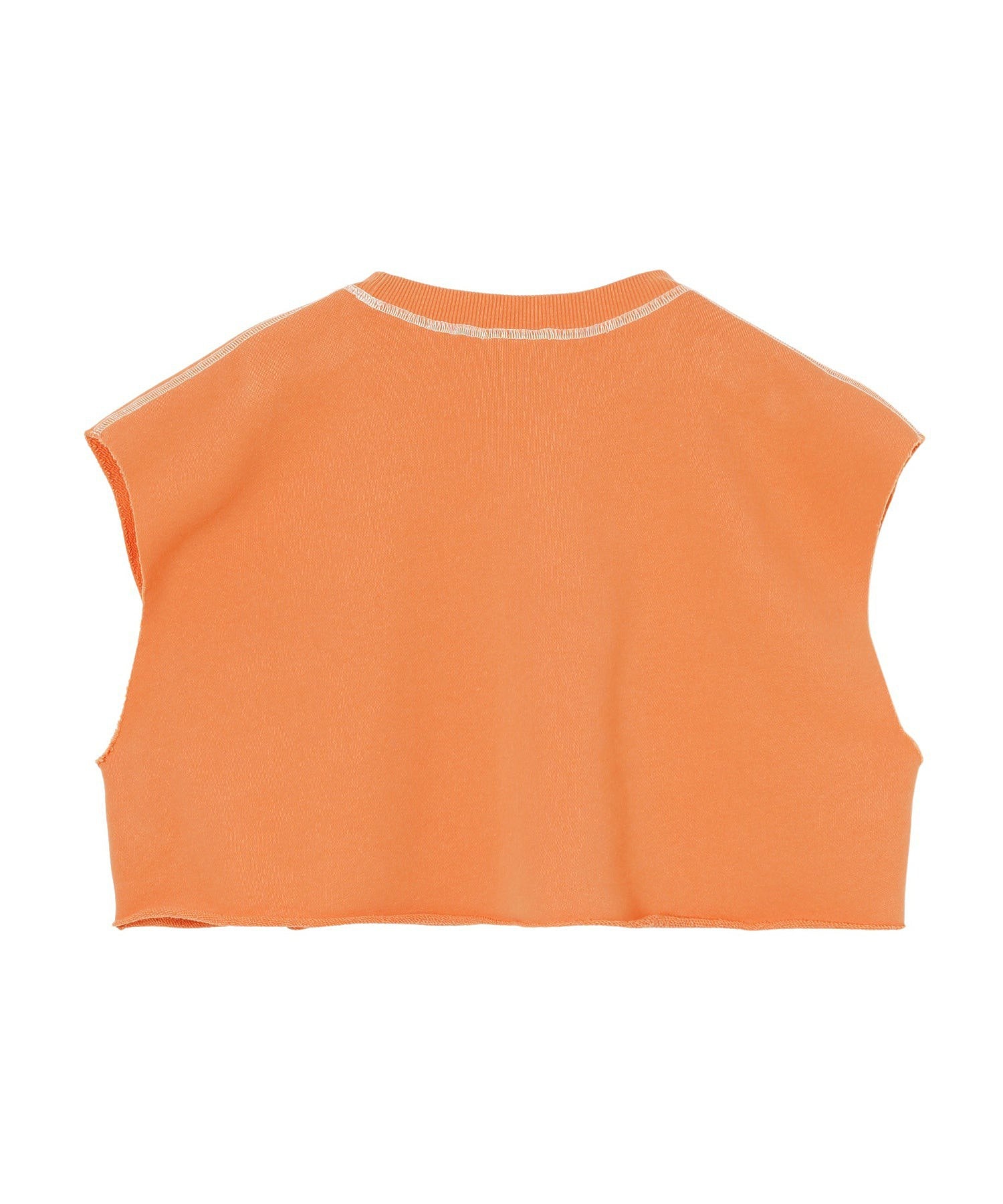 CROPPED SWEAT VEST X-girl