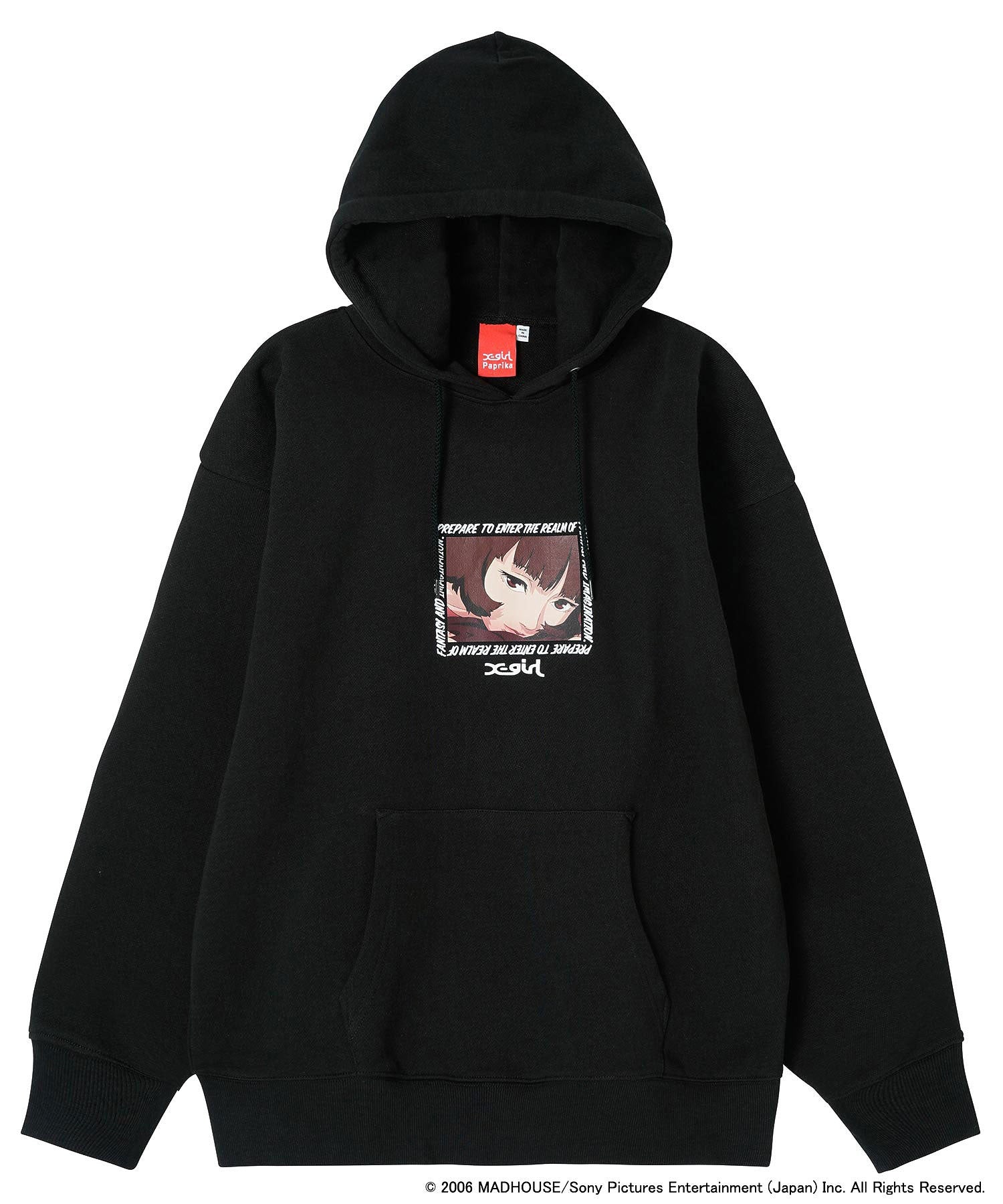 X-girl × PAPRIKA FACE SWEAT HOODIE