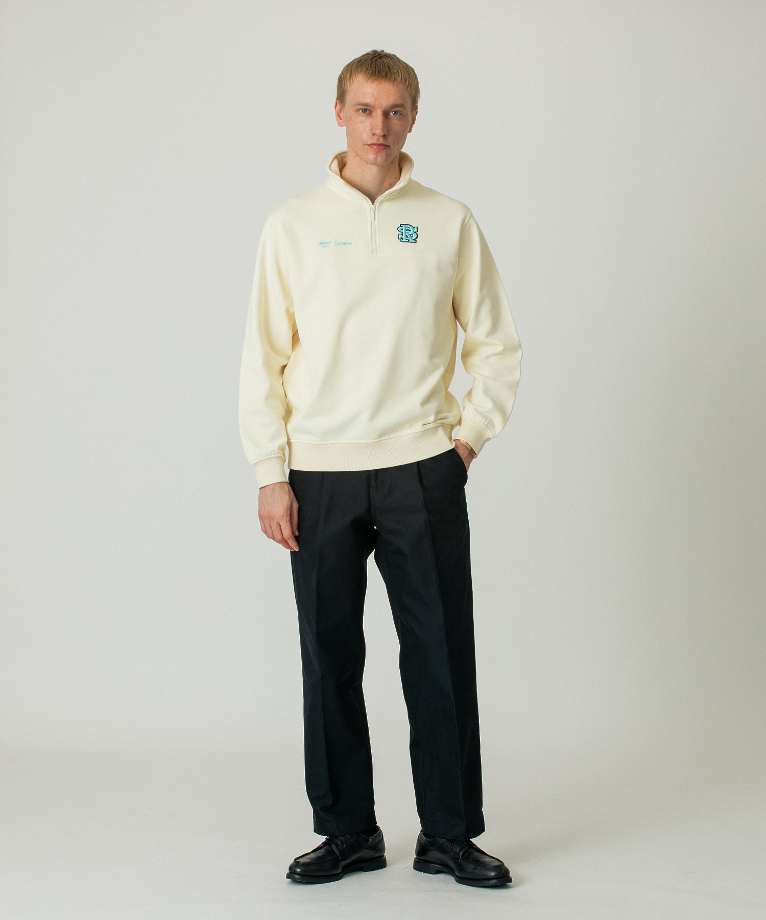 REEBOK×SILAS HALF ZIP SWEATSHIRT