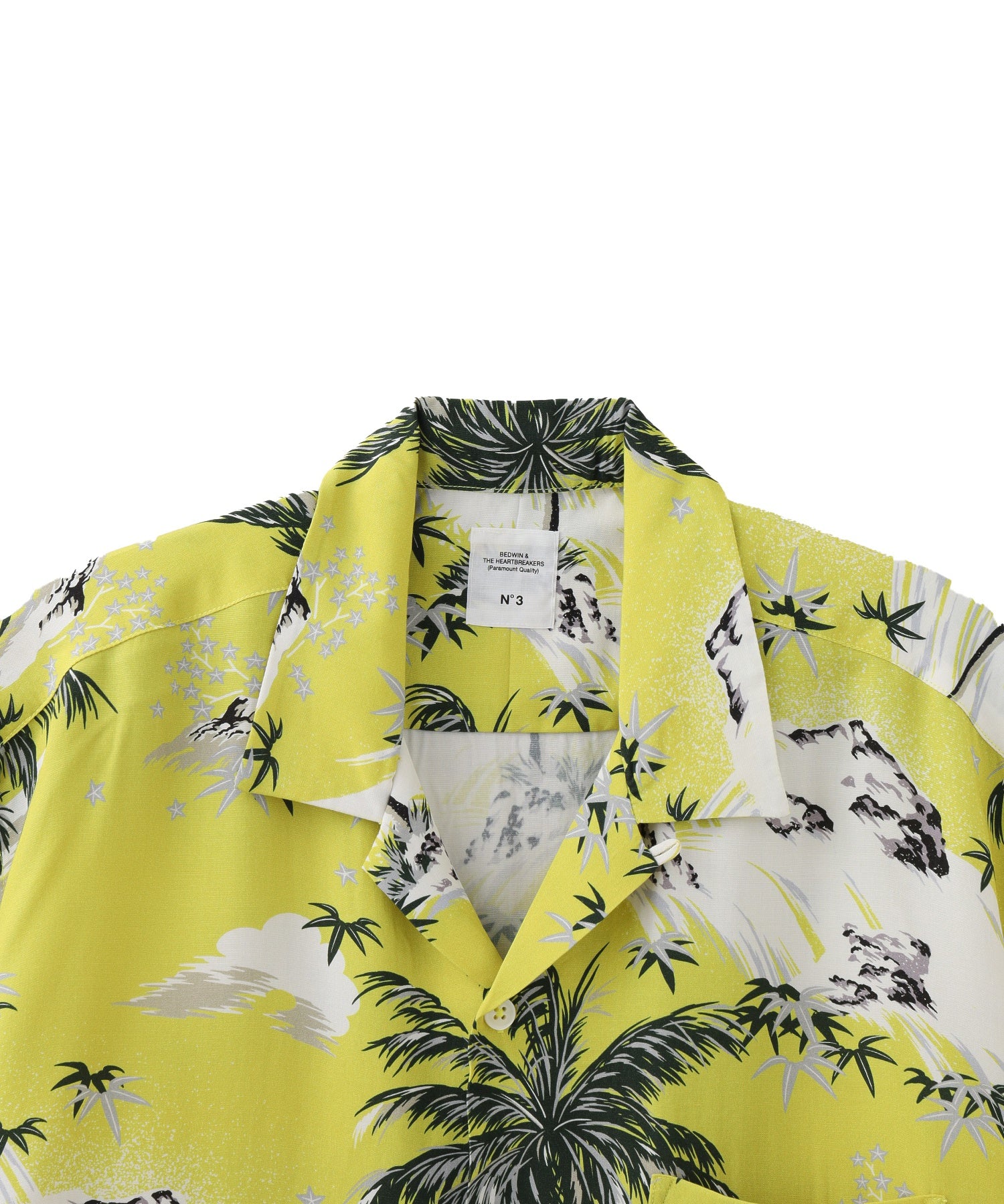 BEDWIN/ベドウィン/S/S ORG ALOHA SHIRT ROGERS/24SB1724