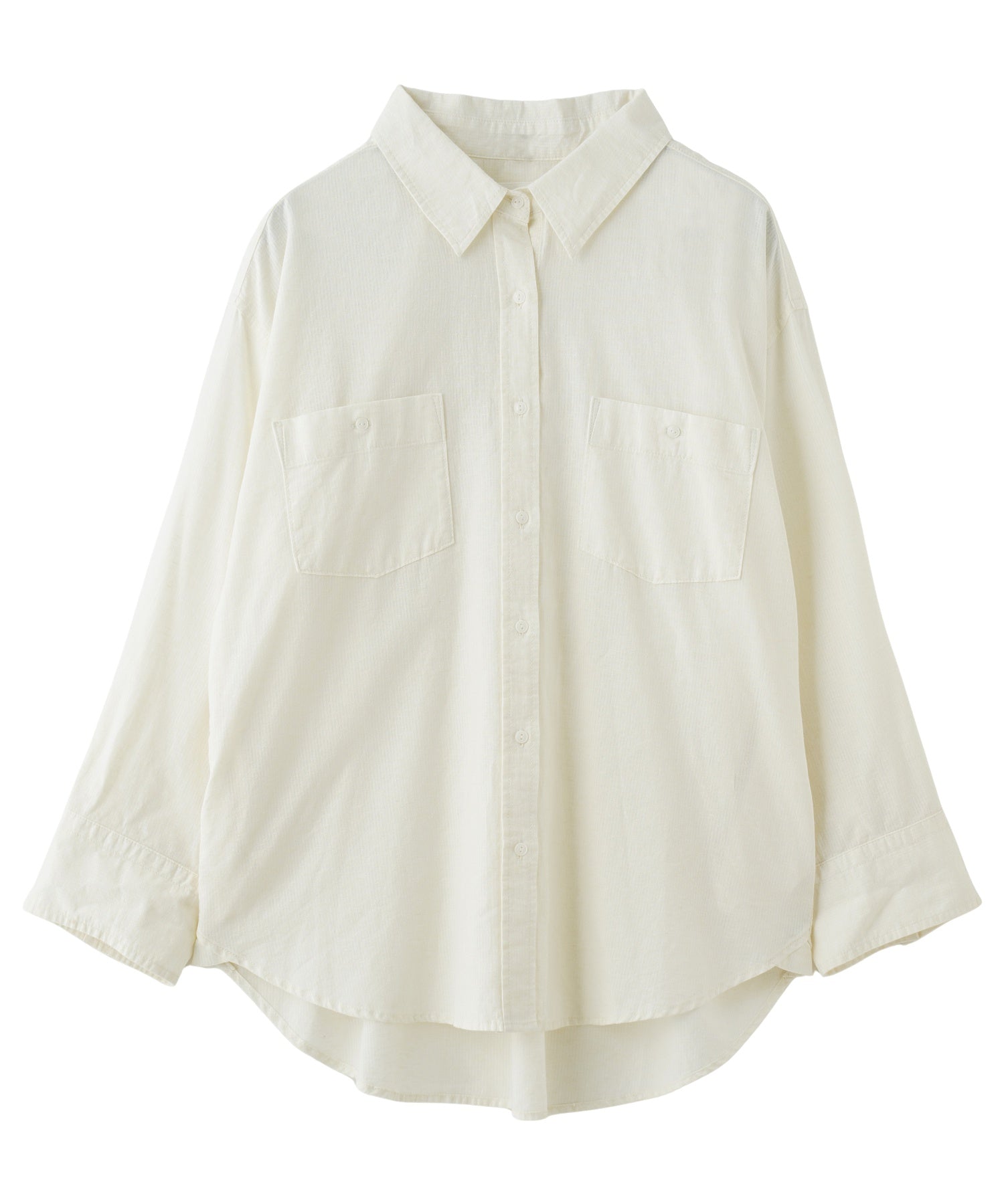 GENE HEAVENS/BAMBOO COTTON BIG SHIRT