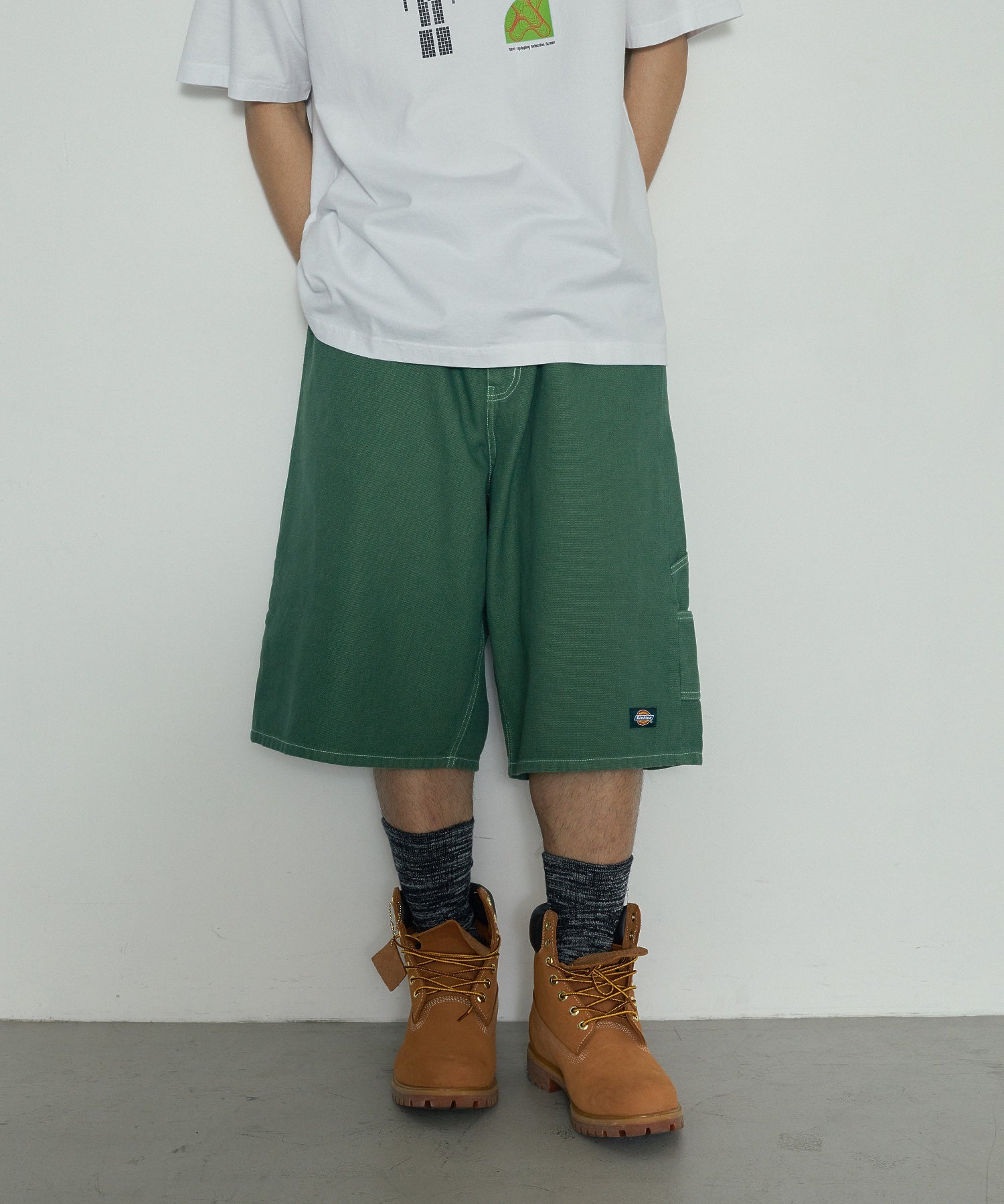 XLARGE×Dickies PAINTER SHORT PANTS