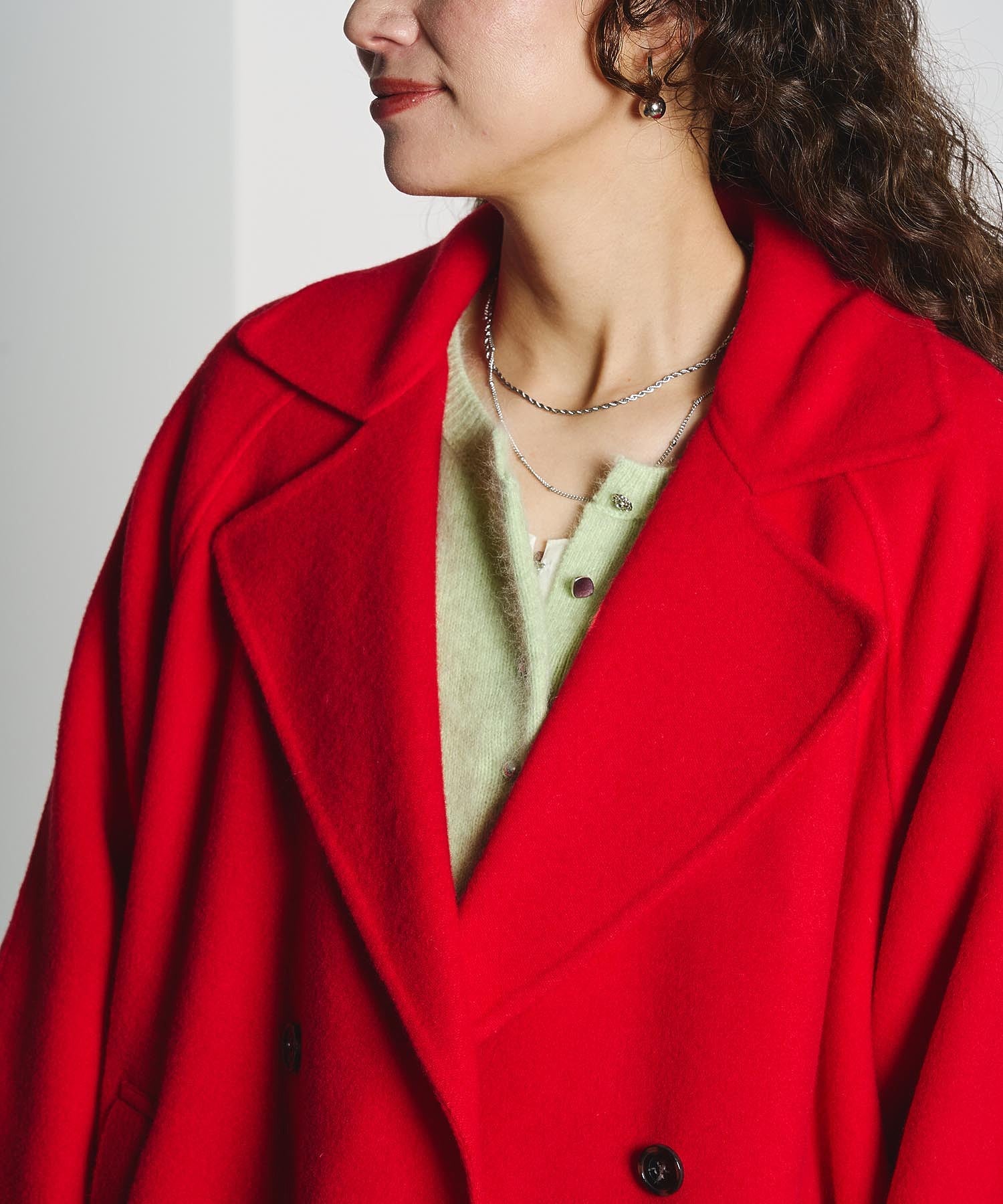 WIDE TAILORED COAT