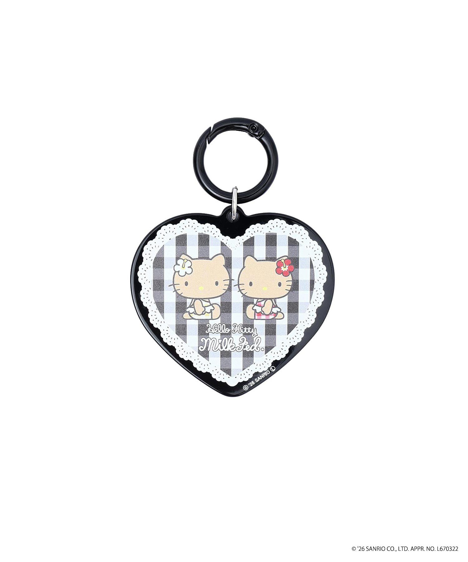MILKFED. × HELLO KITTY SUN-KISSED F2F KEYCHAIN