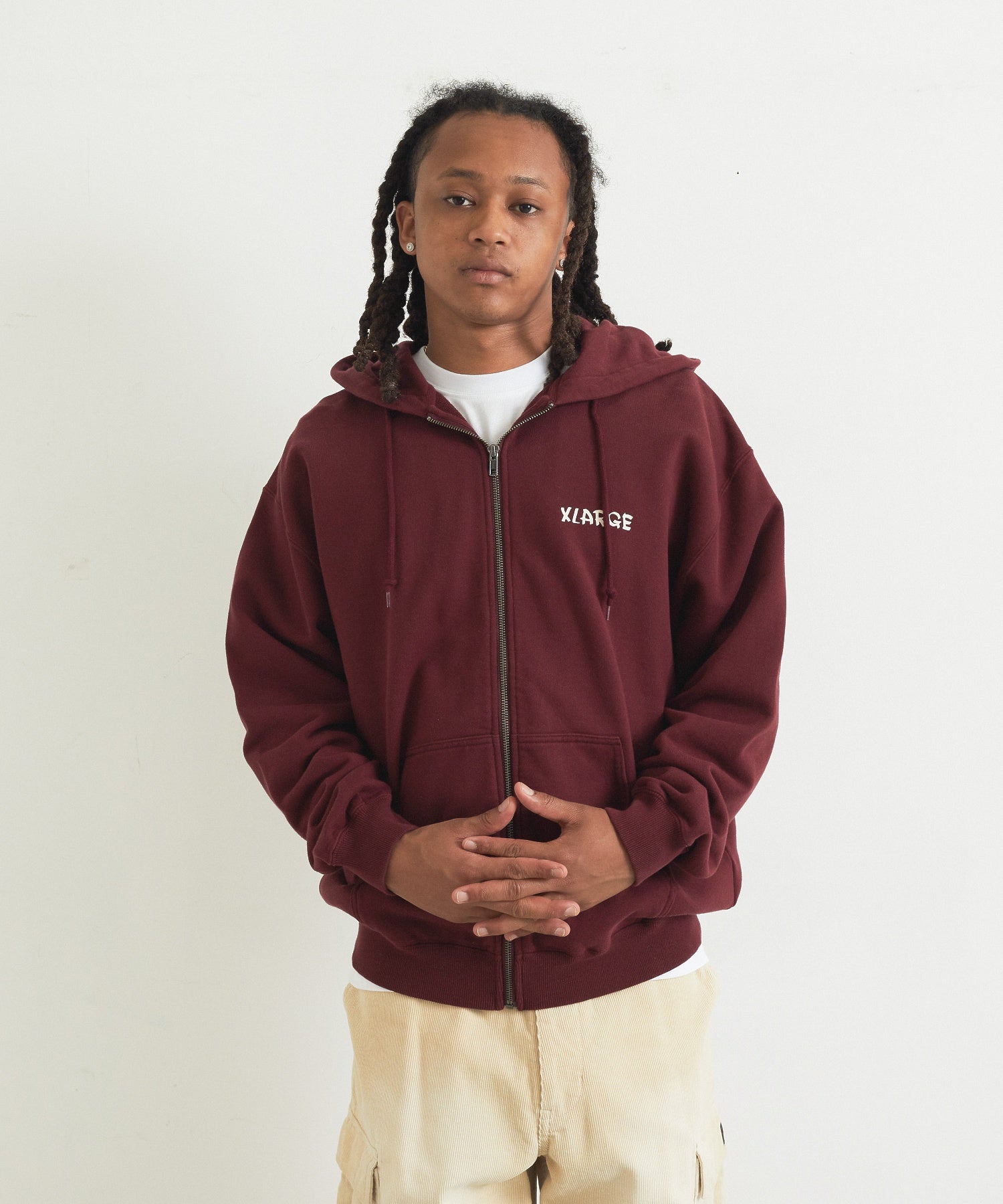 DRAWING OG ZIP HOODED SWEATSHIRT