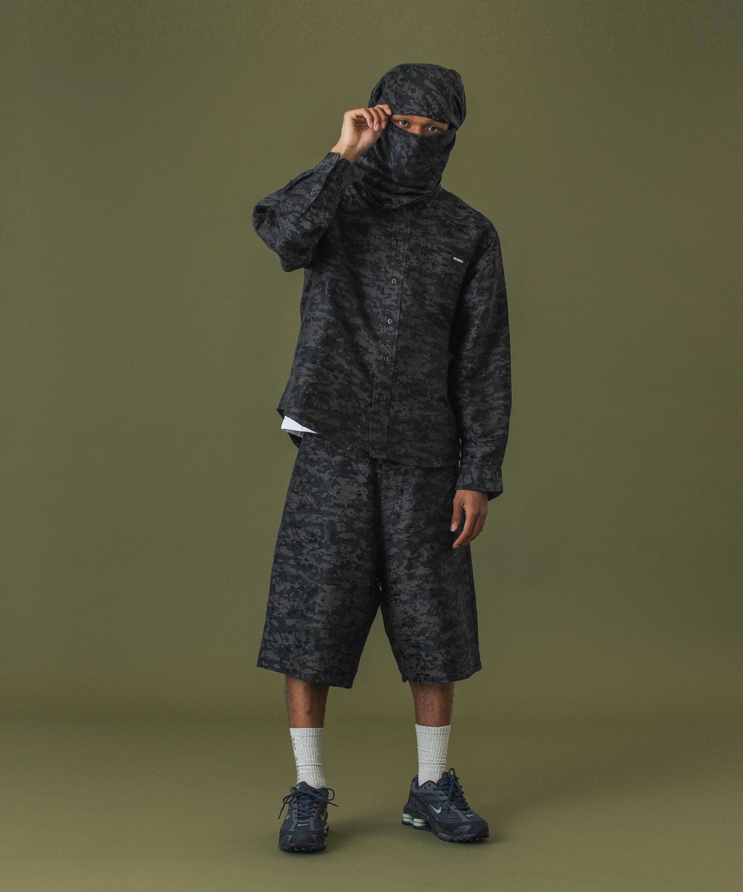 DIGITAL CAMO JACQUARD L/S SHIRTS