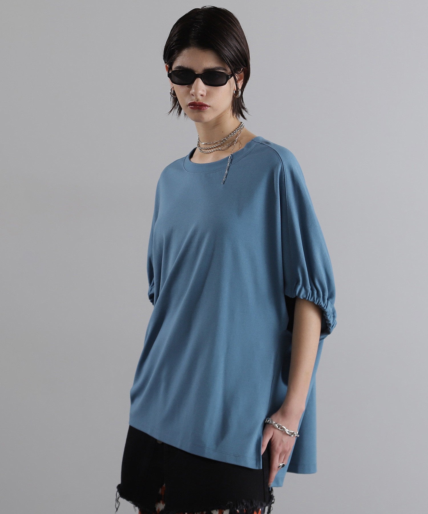 ボックスシルエットカットソー