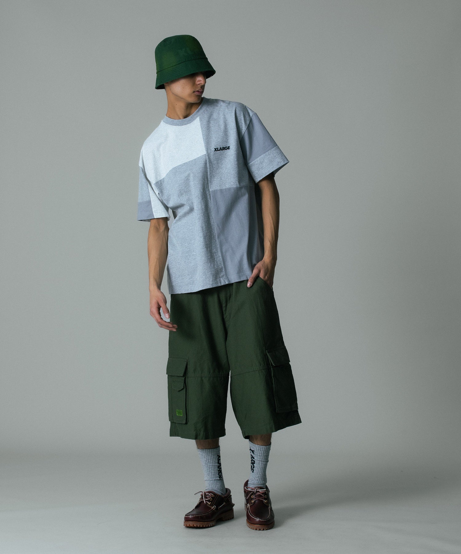 PATCHWORK S/S TEE
