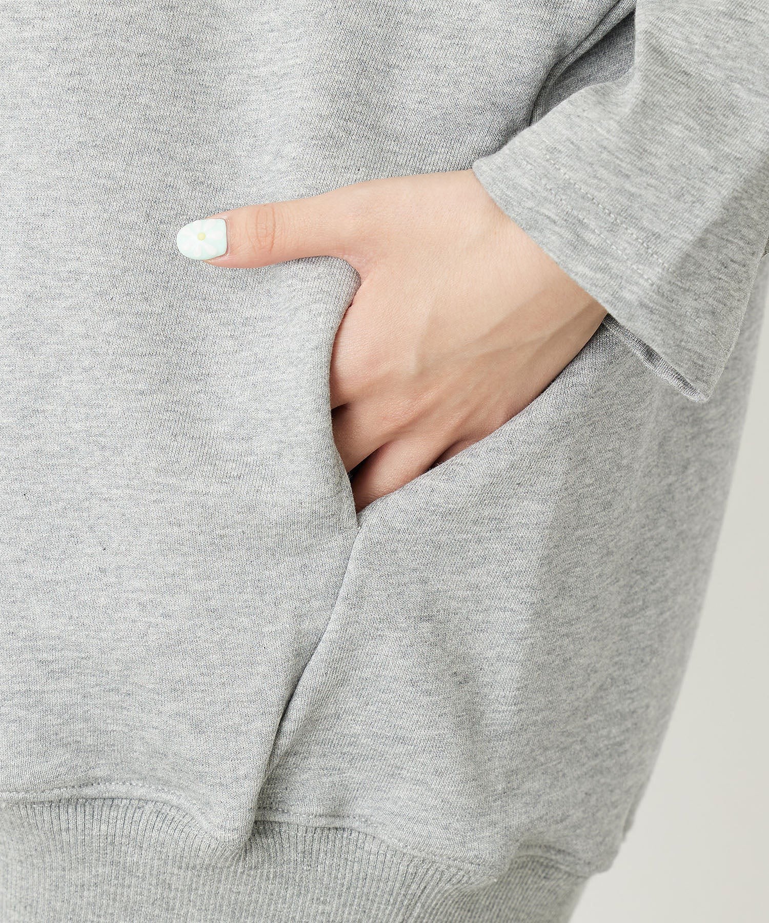 COOPER LOGO LAYERED SWEAT HOODIE MILKFED.