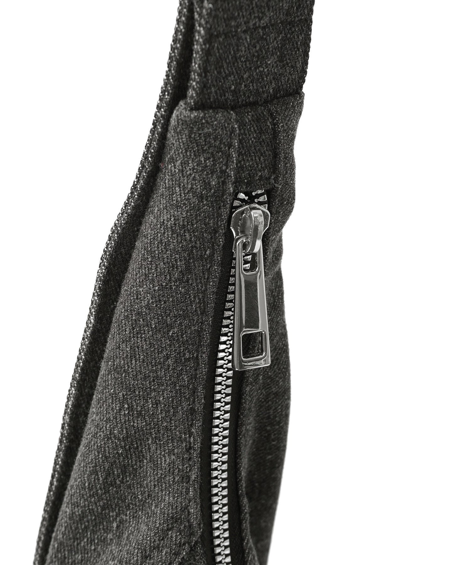 STUDDED DENIM SHOULDER BAG