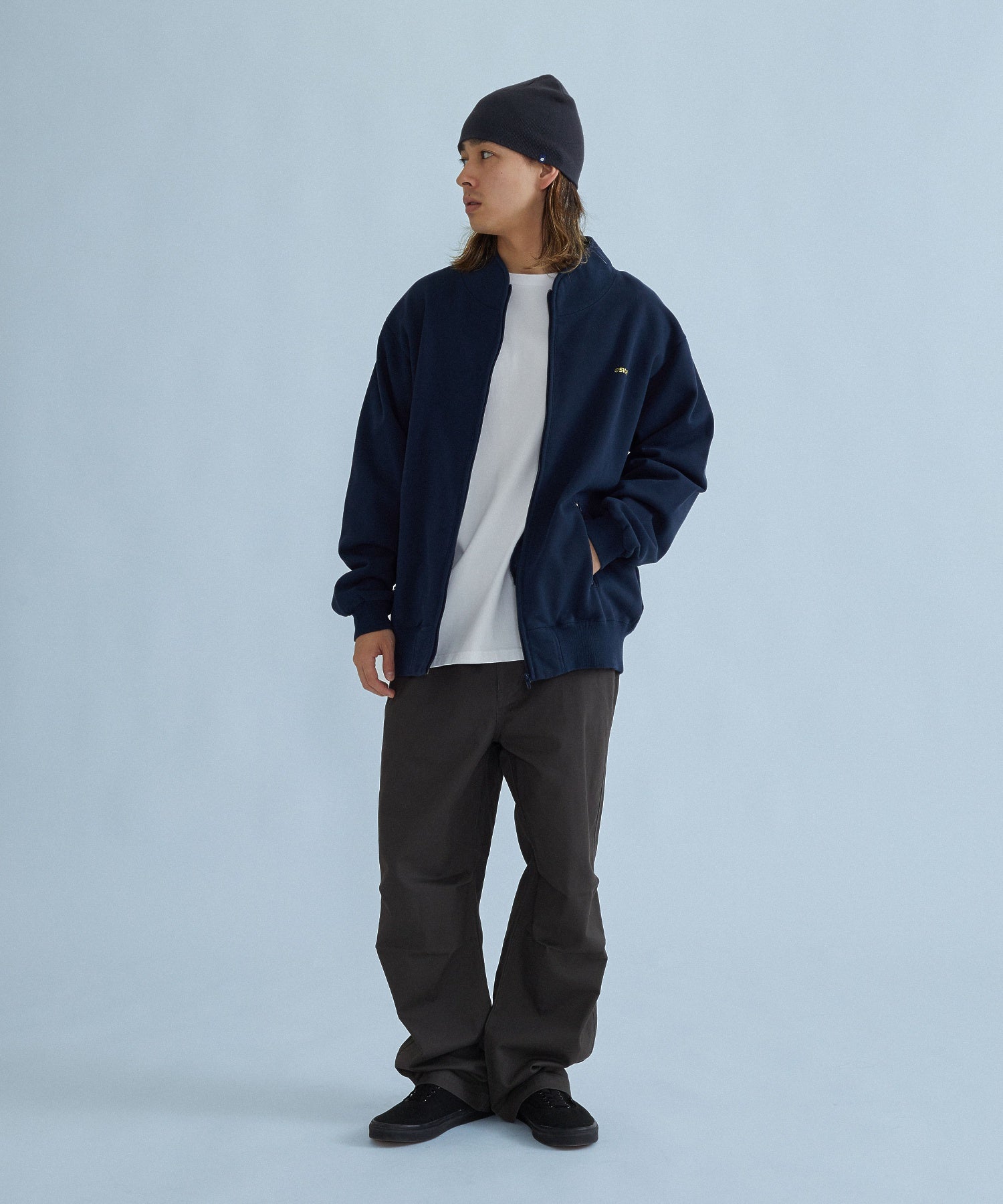 STRIPED SLEEVE L/S TEE