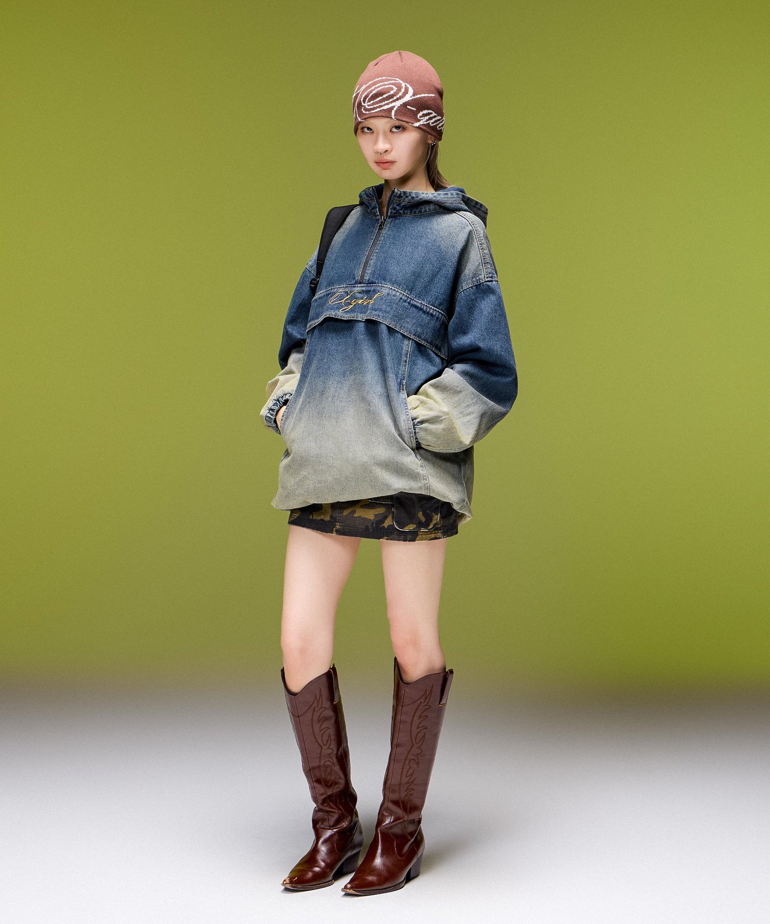 MULTI POCKET MINI SKIRT